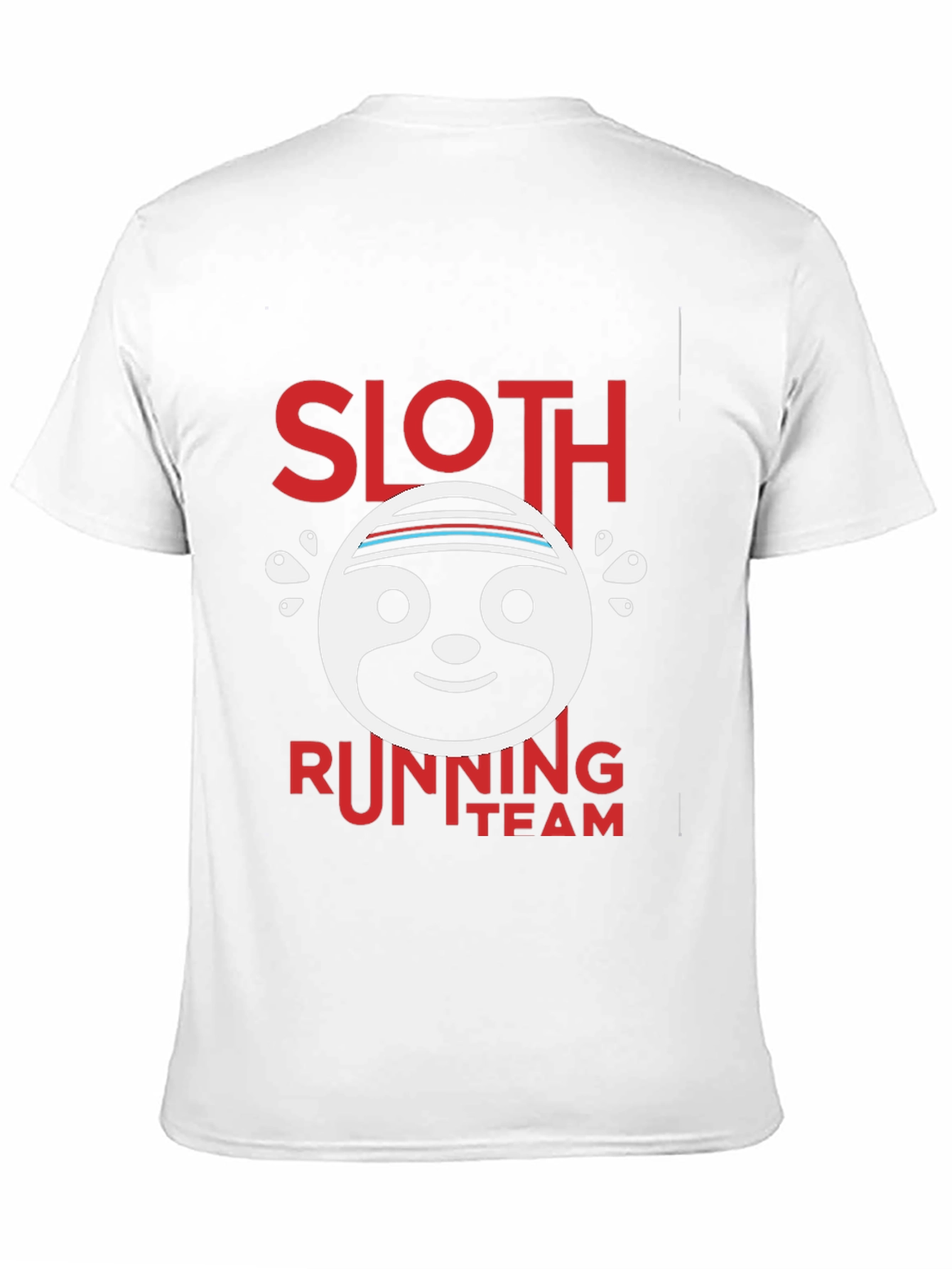 Black Sloth Running Team Graphic T-Shirt view 11
