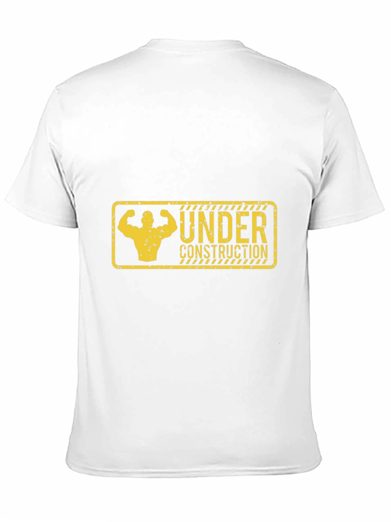Black Under Construction Black Graphic Tee view 11