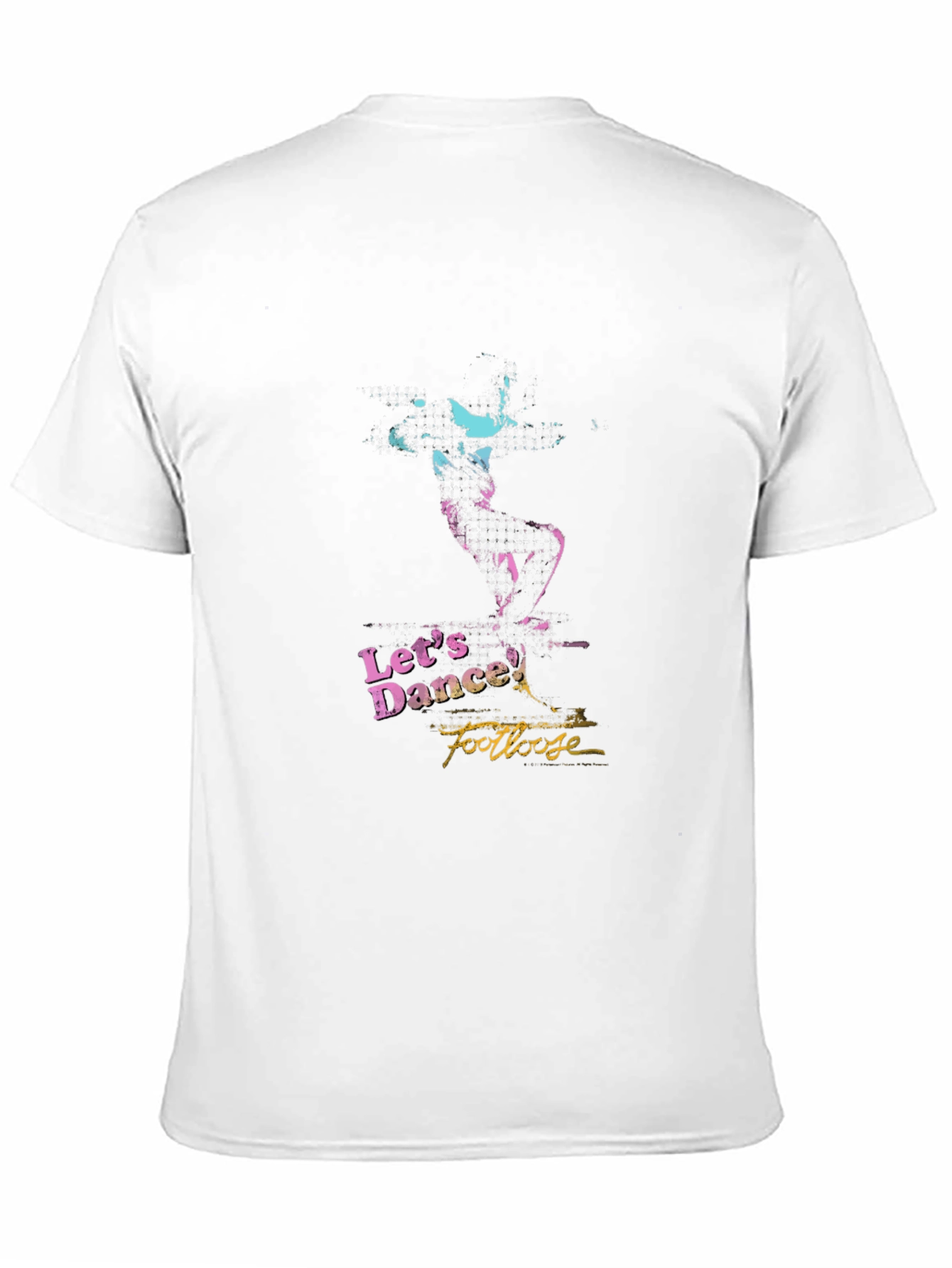Black Let's Dance Footloose T-Shirt - Retro Style view 11