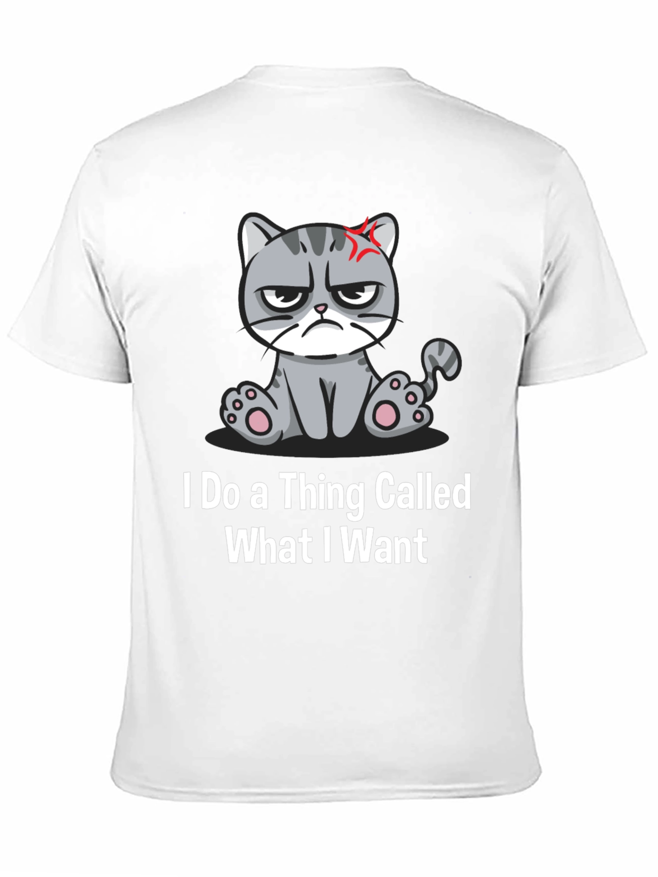 Black Grumpy Cat T-Shirt - I Do What I Want view 11