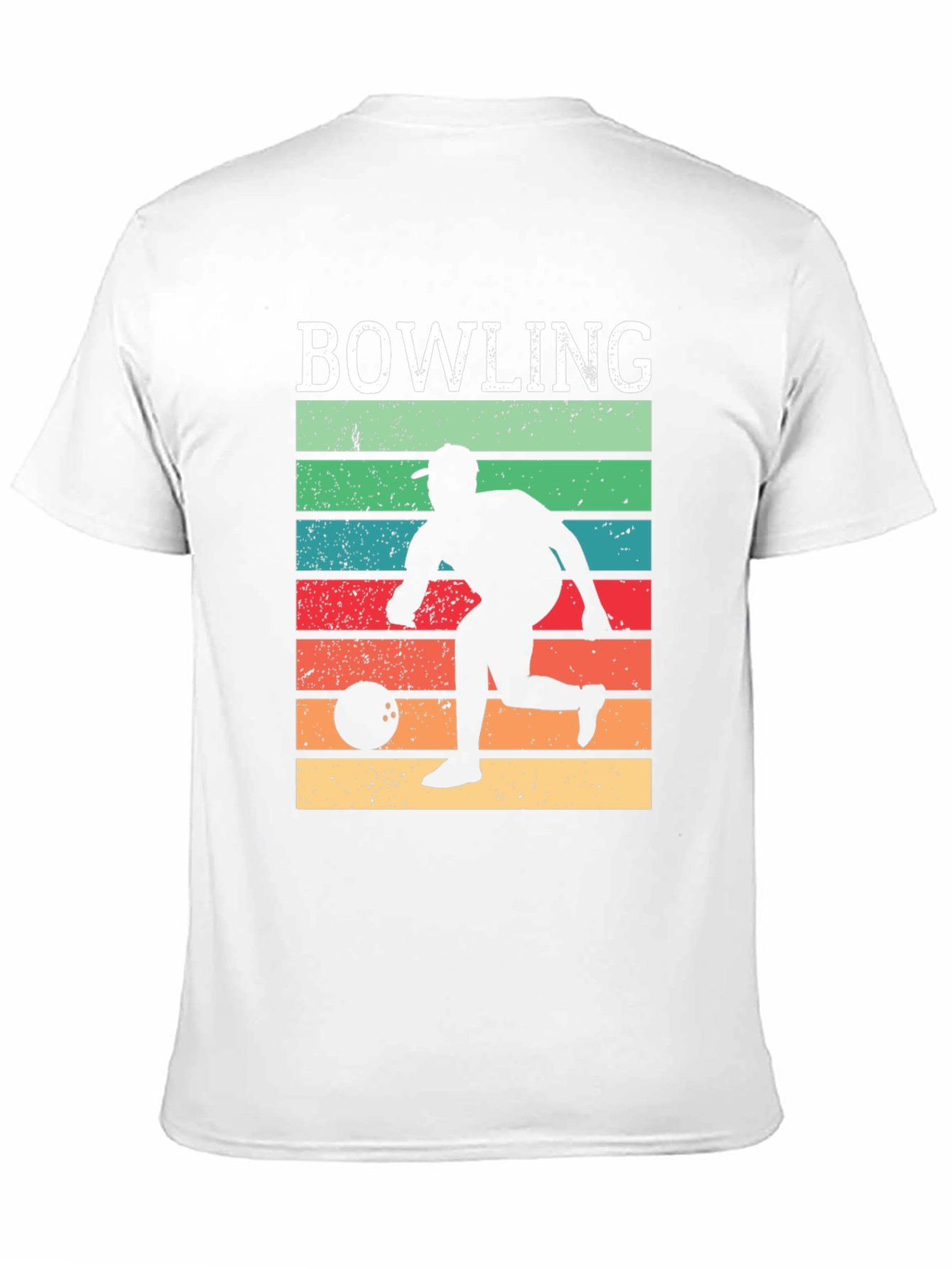 Black Retro Bowling T-Shirt view 11