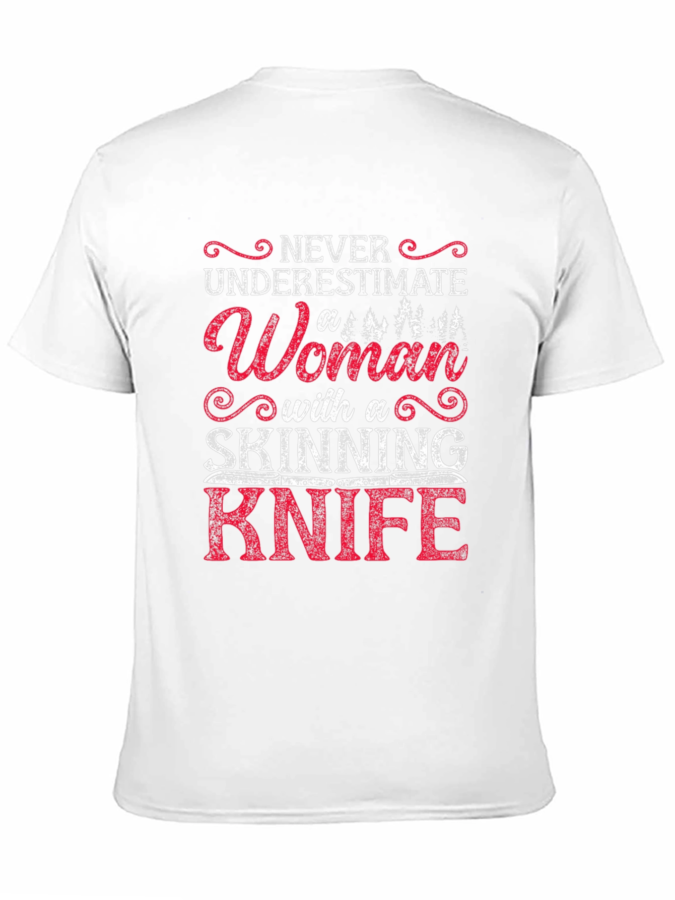 Black Woman with Skinning Knife T-Shirt view 11