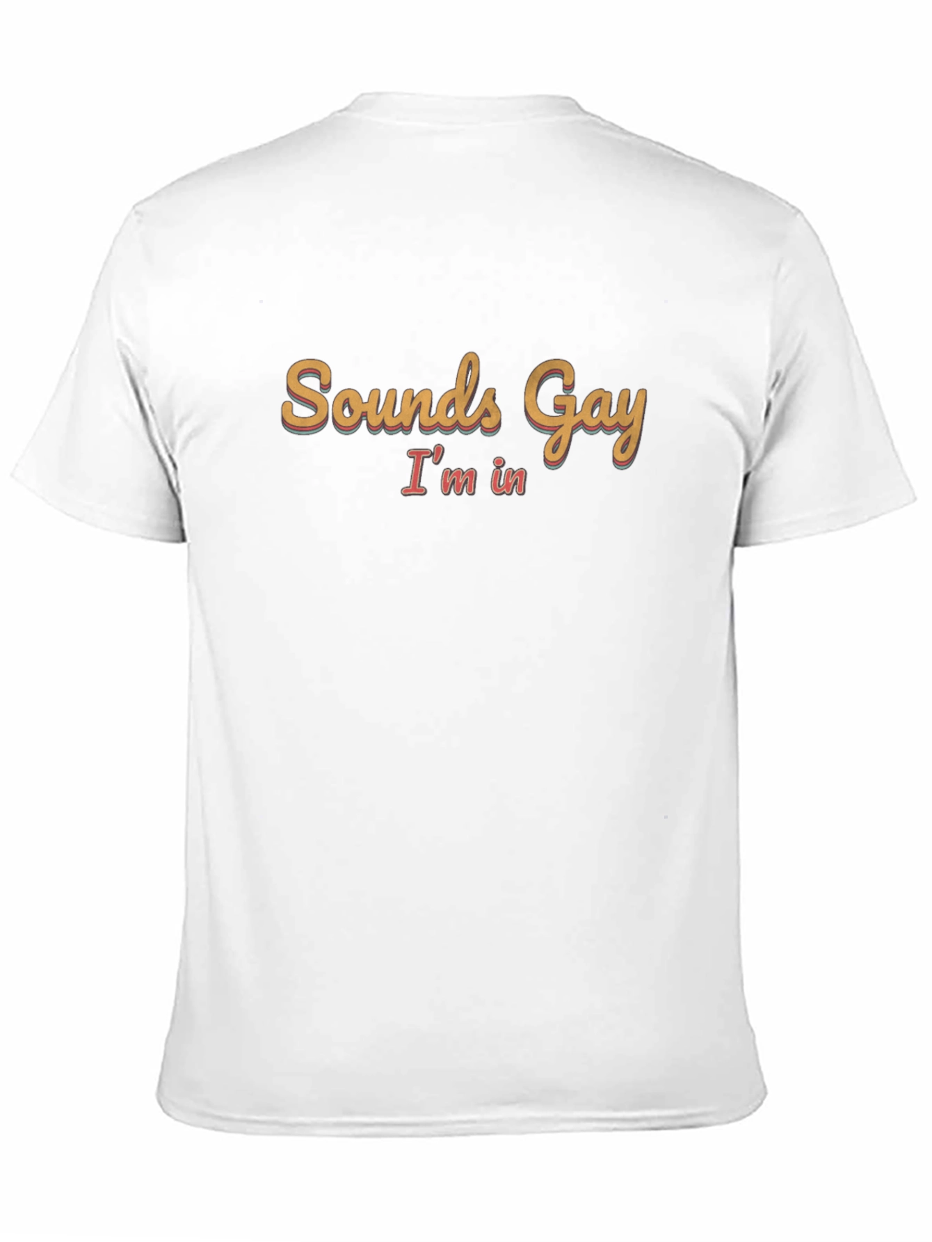 Black Sounds Gay I'm In Black T-Shirt view 11