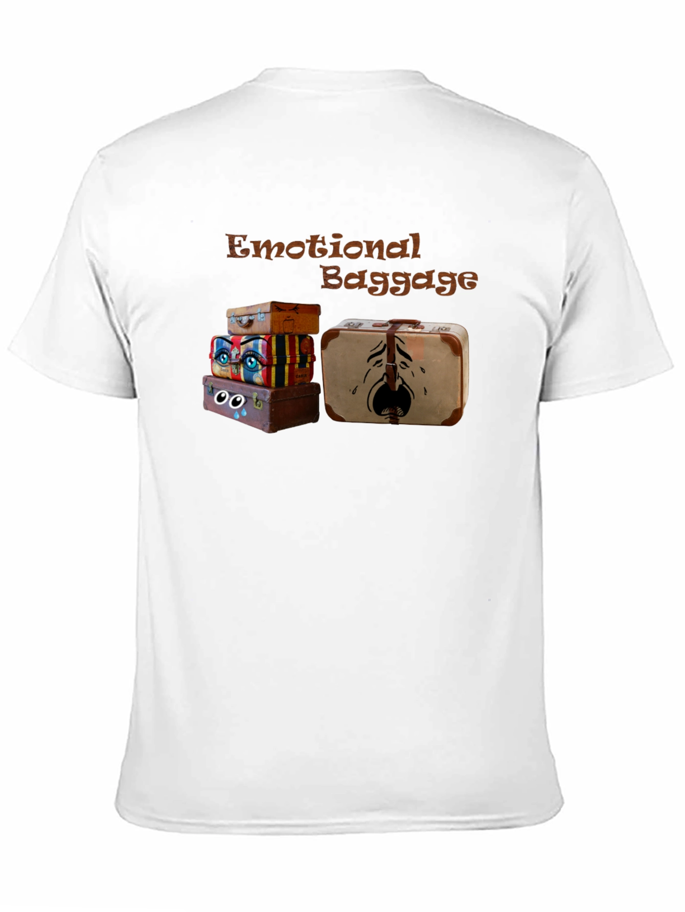 Emotional Baggage Graphic Tee - Unique Design - 11