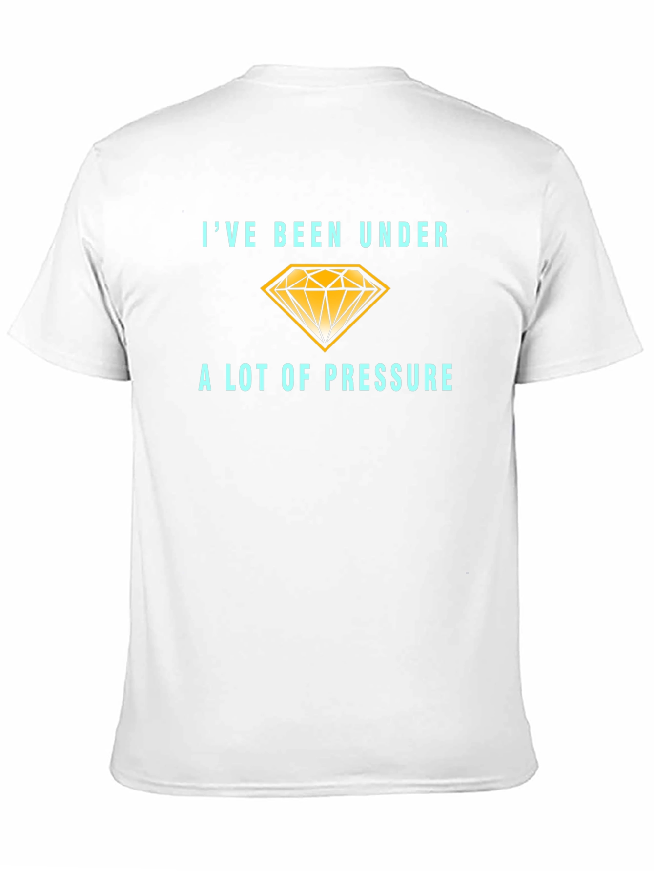 Black I've Been Under a Lot of Pressure T-Shirt view 11