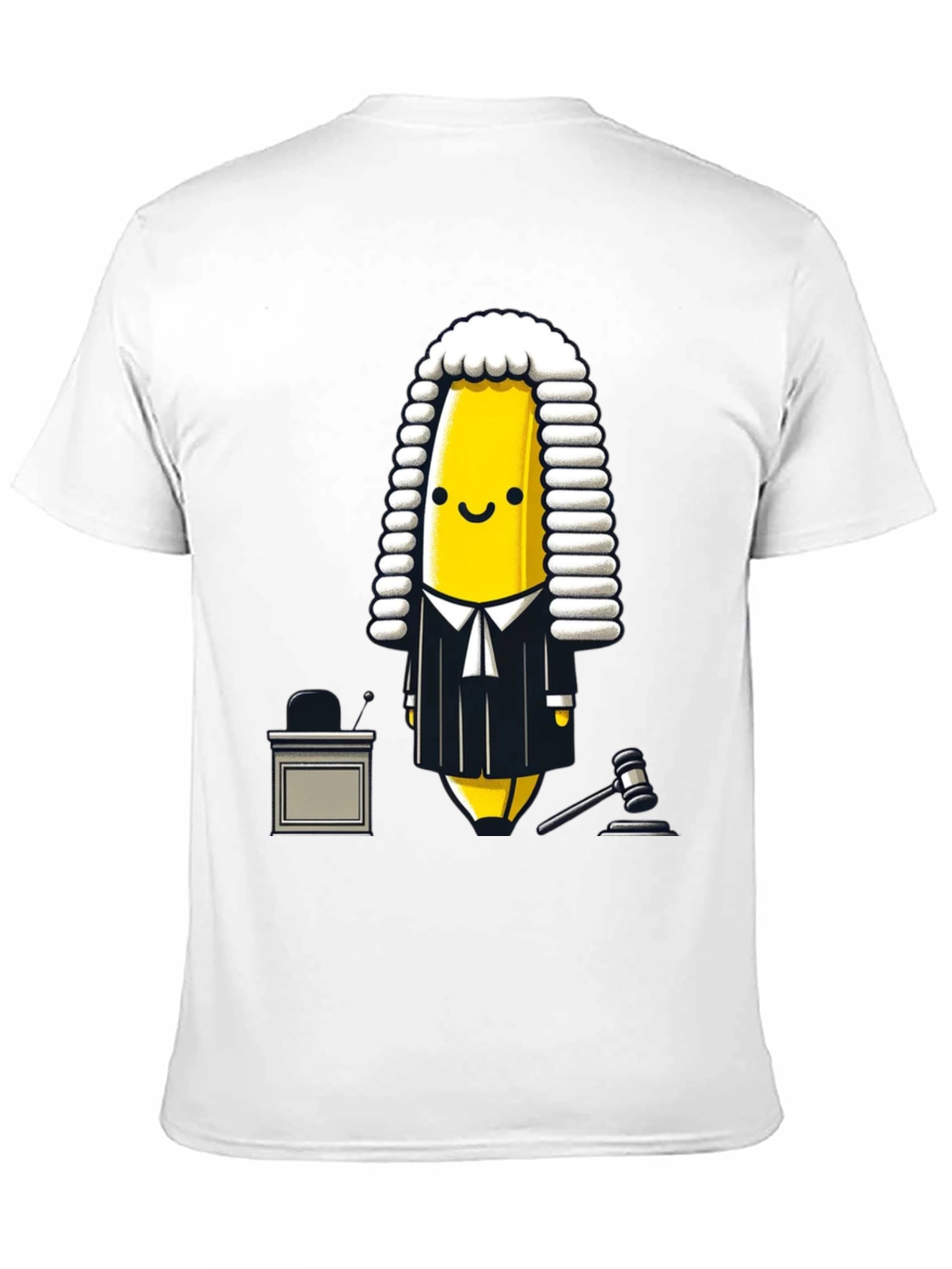 Banana Judge T-Shirt - Funny Lawyer Tee - 11