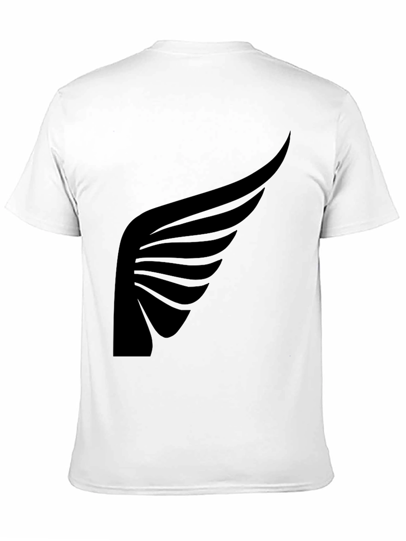 Black Black Wing Graphic Tee - Stylish Men's T-Shirt view 11