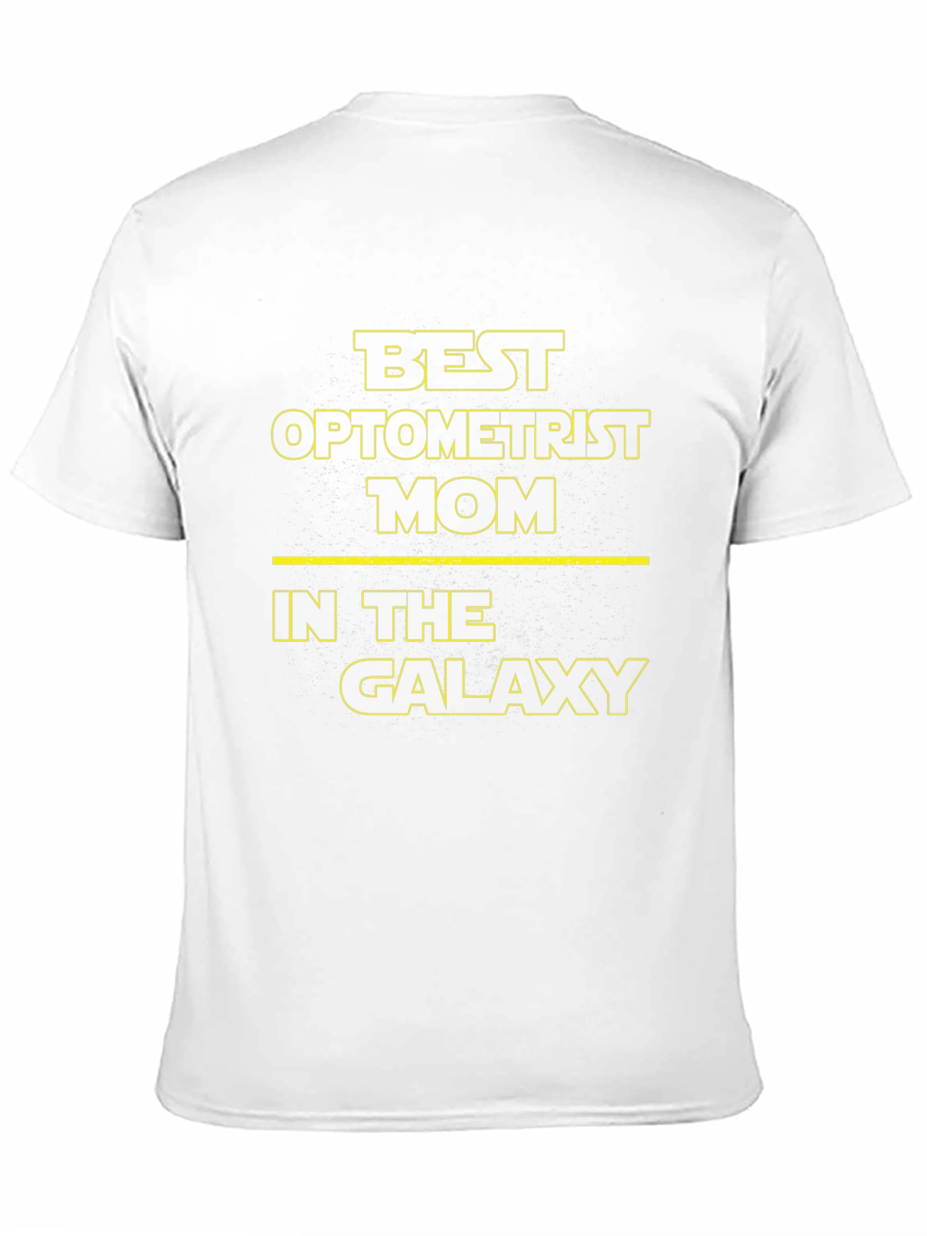 Black Best Optometrist Mom Galaxy Graphic Tee view 11
