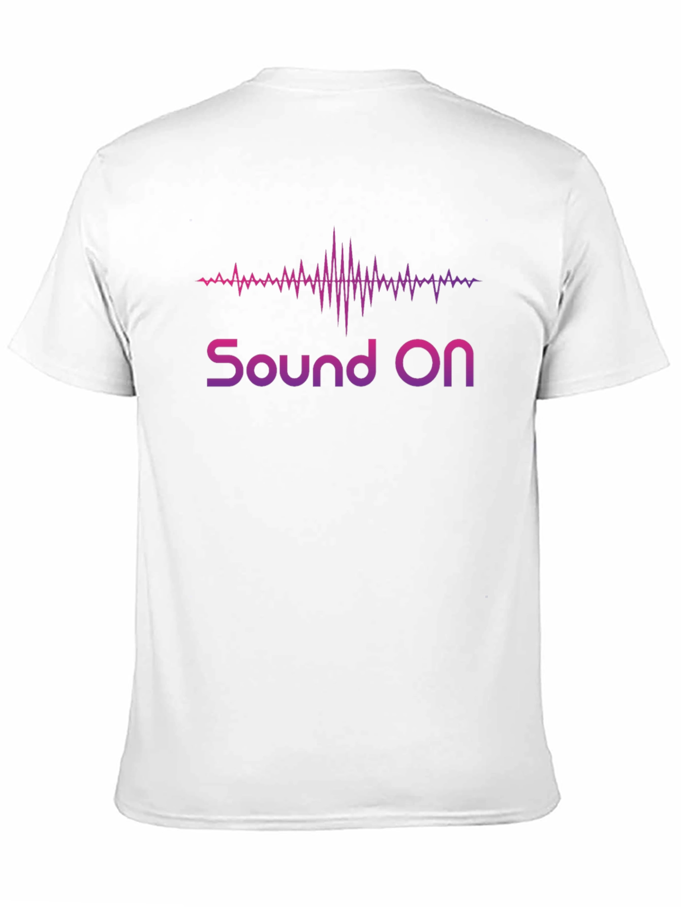 Black Sound On Graphic Tee - Music Lover T-Shirt view 11