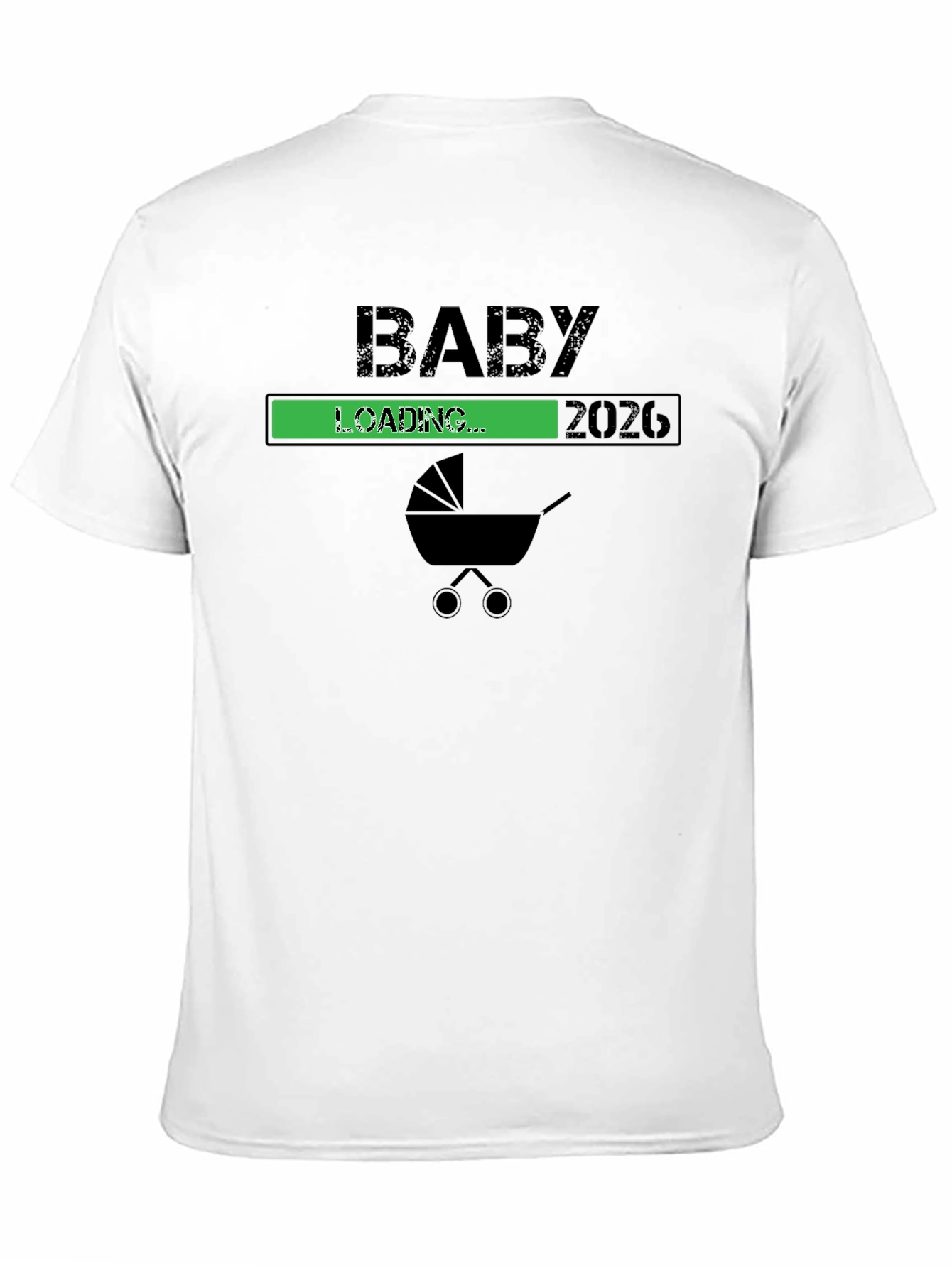 Black Baby Loading 2026 T-Shirt - Expecting Parents Gift view 11