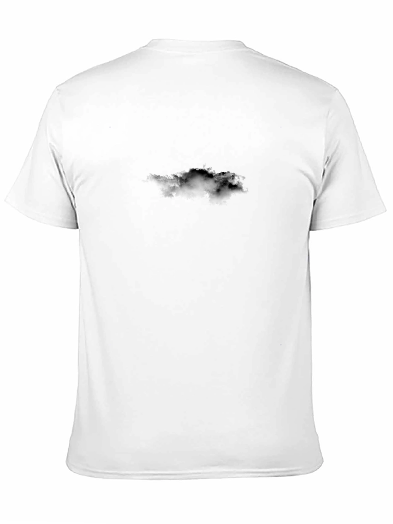 Black Men's Solid Black Crew Neck T-Shirt view 11