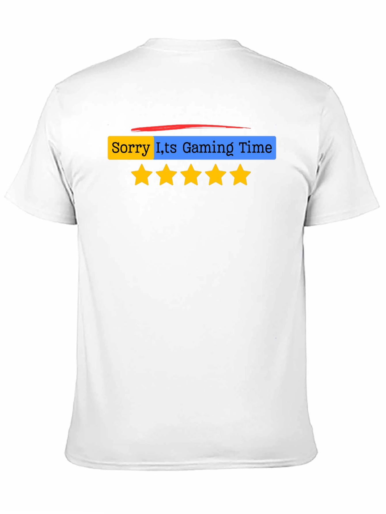 Black Gaming Time T-Shirt - Funny Gamer Tee view 11