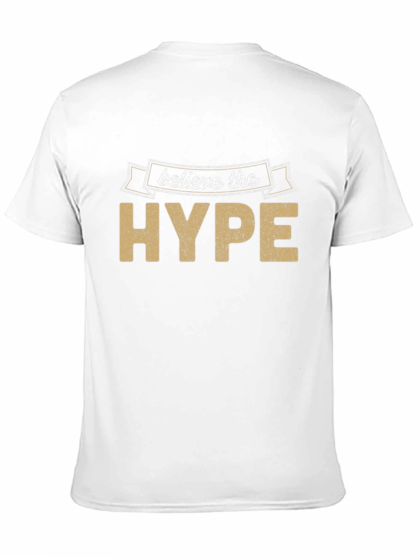Black Believe the Hype Black Graphic Tee view 11