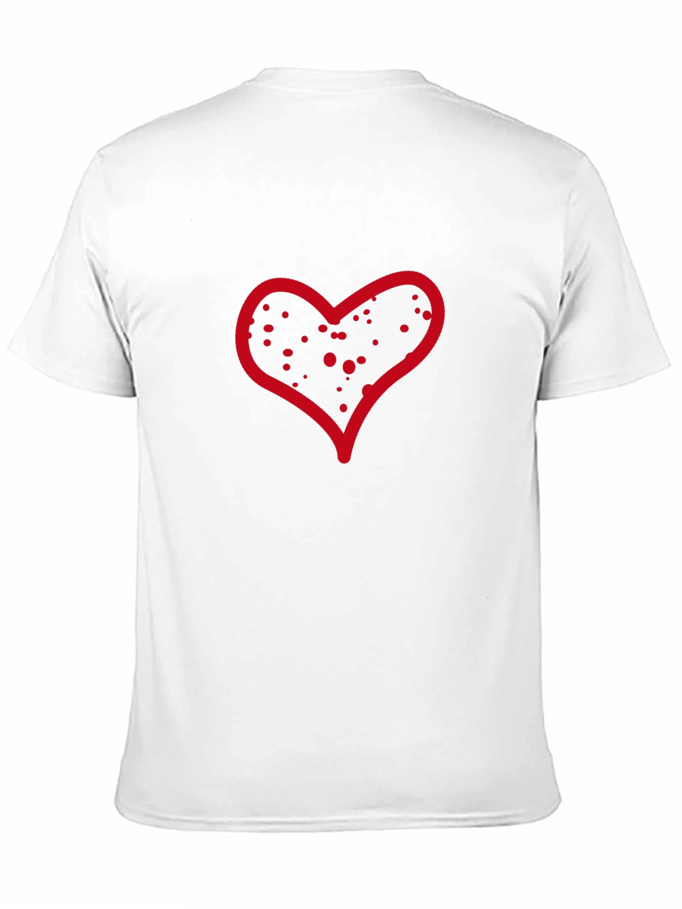 Black Heart Graphic Black T-Shirt view 11