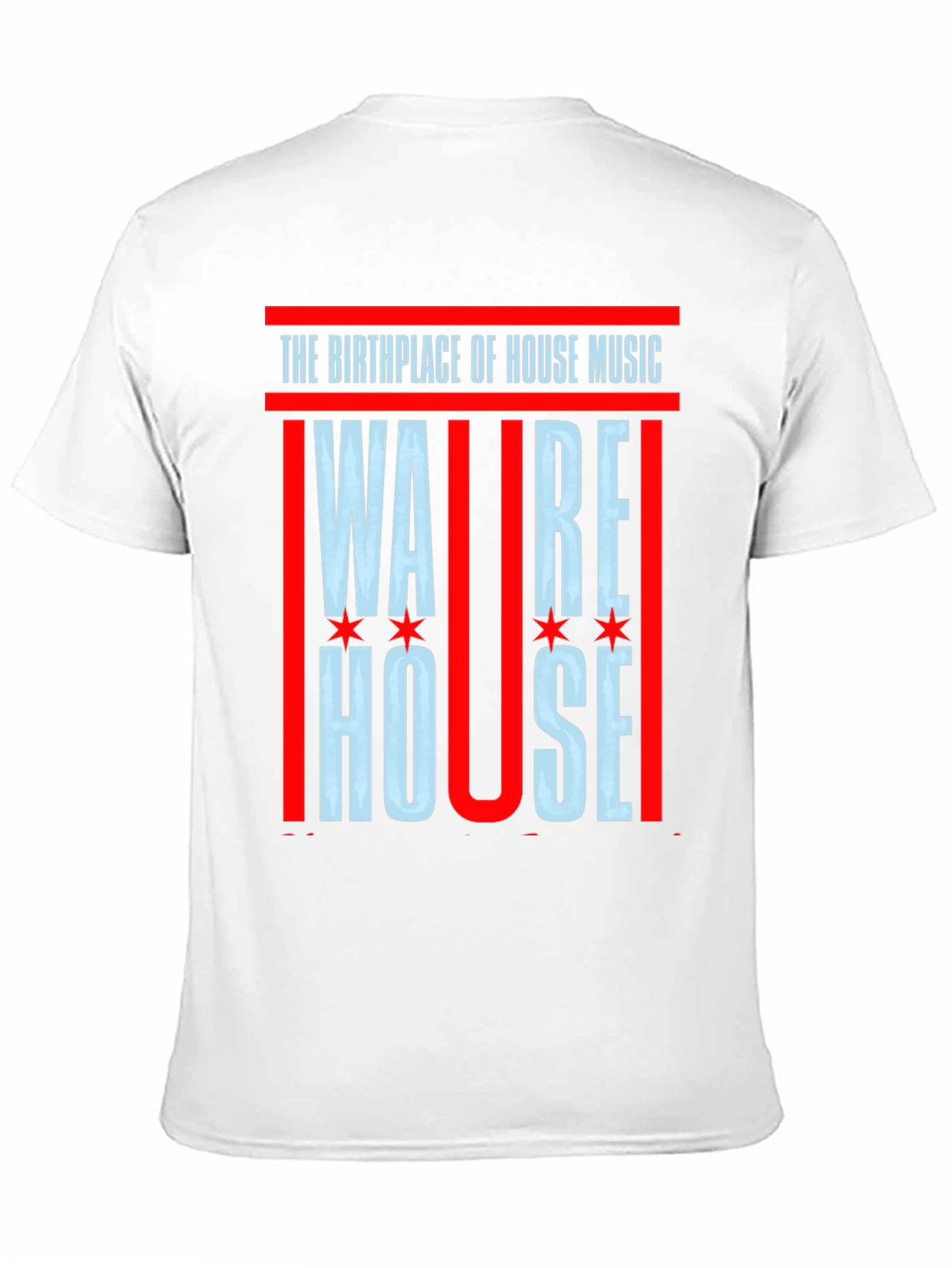 Black Warehouse House Music T-Shirt - Birthplace of House view 11