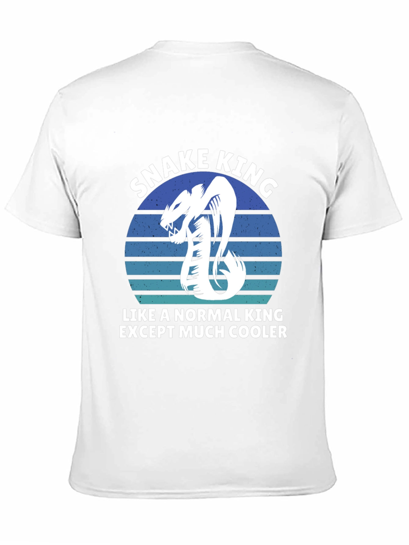 Black Snake King Graphic Tee - Cooler Than Normal view 11