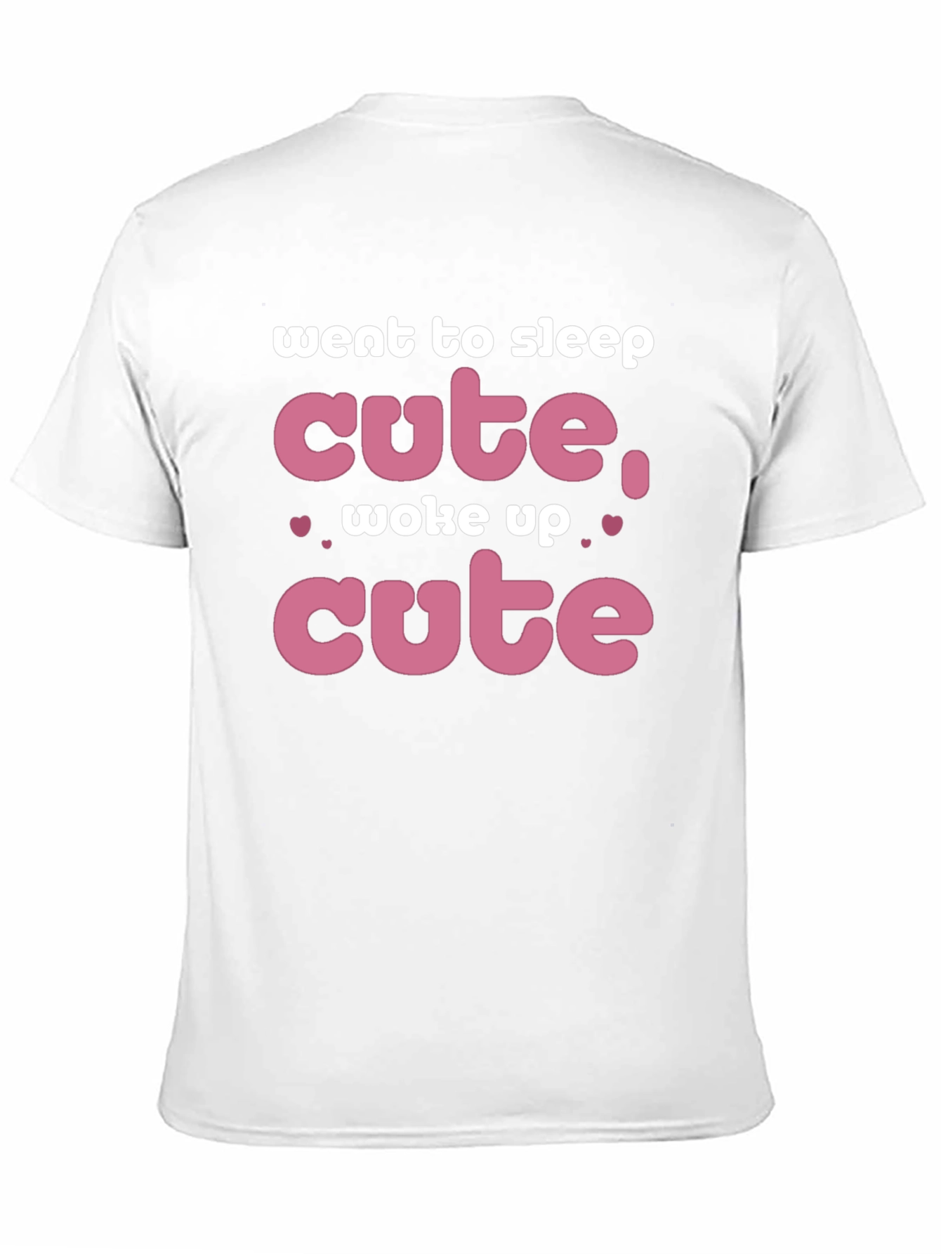 Black Went to Sleep Cute T-Shirt view 11