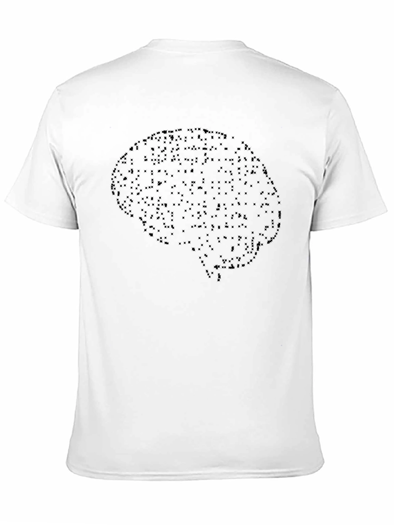 Black Brain Graphic Black Tee view 11