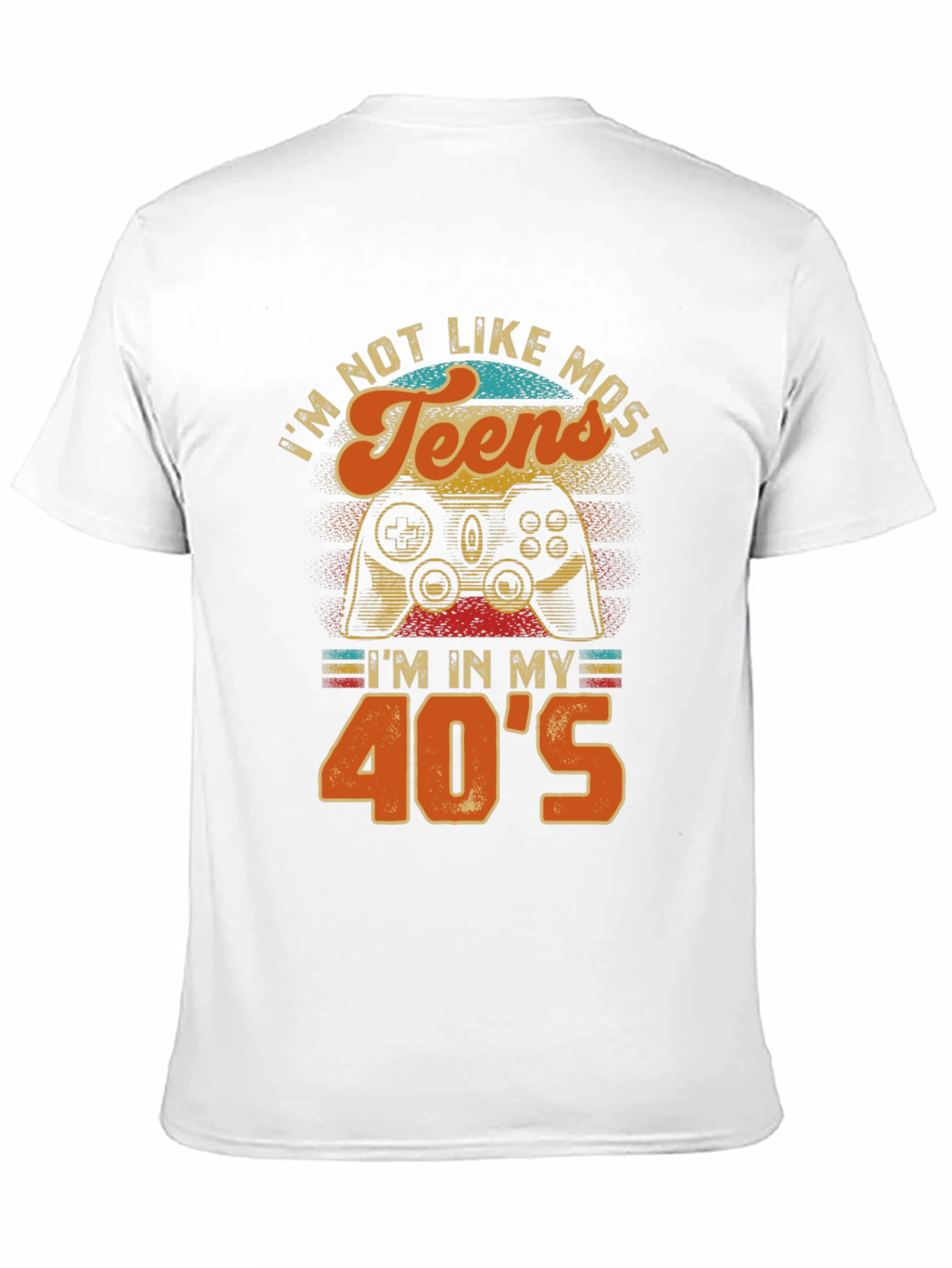 Black I'm Not Like Most Teens T-Shirt view 11