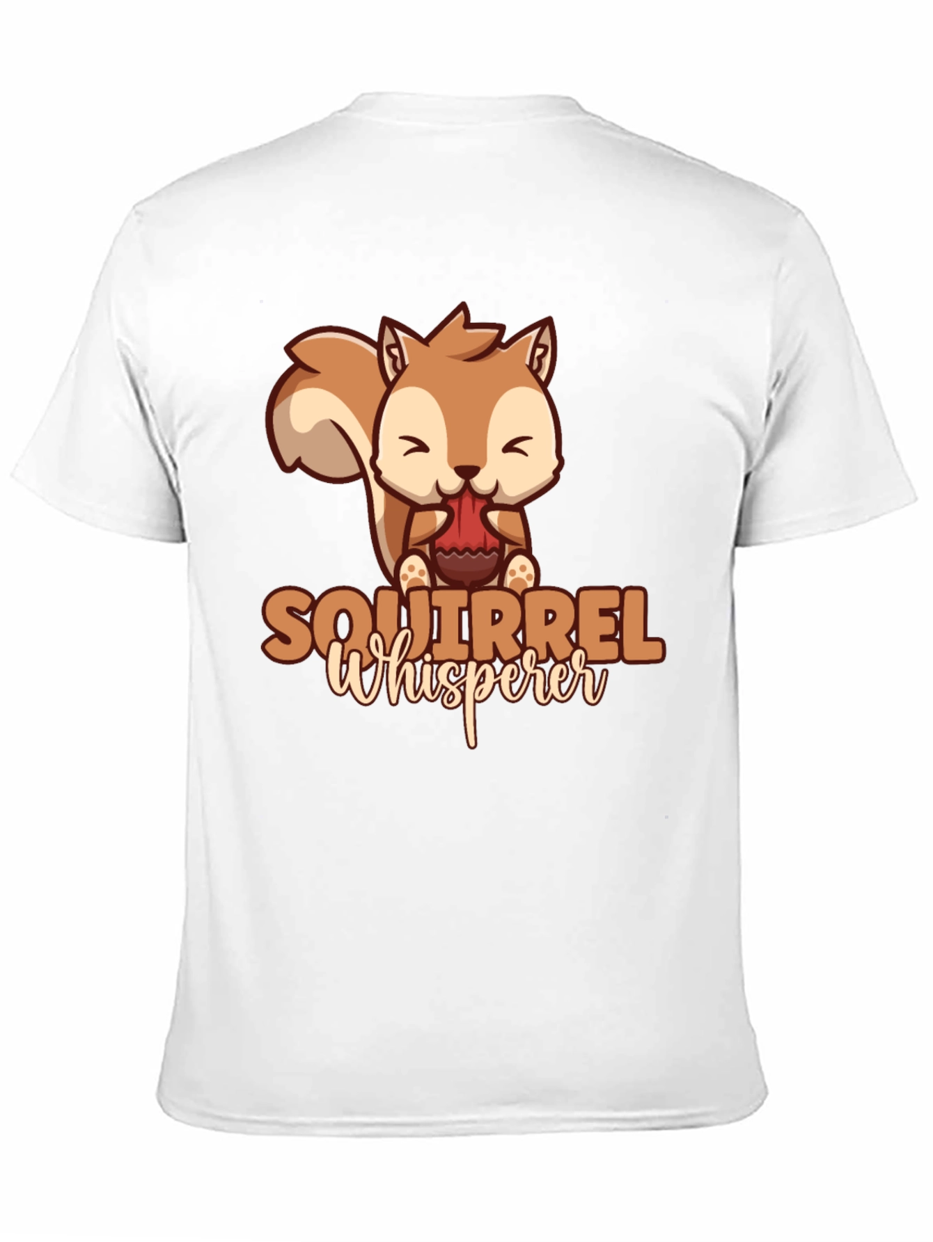 Black Squirrel Whisperer Graphic T-Shirt view 11