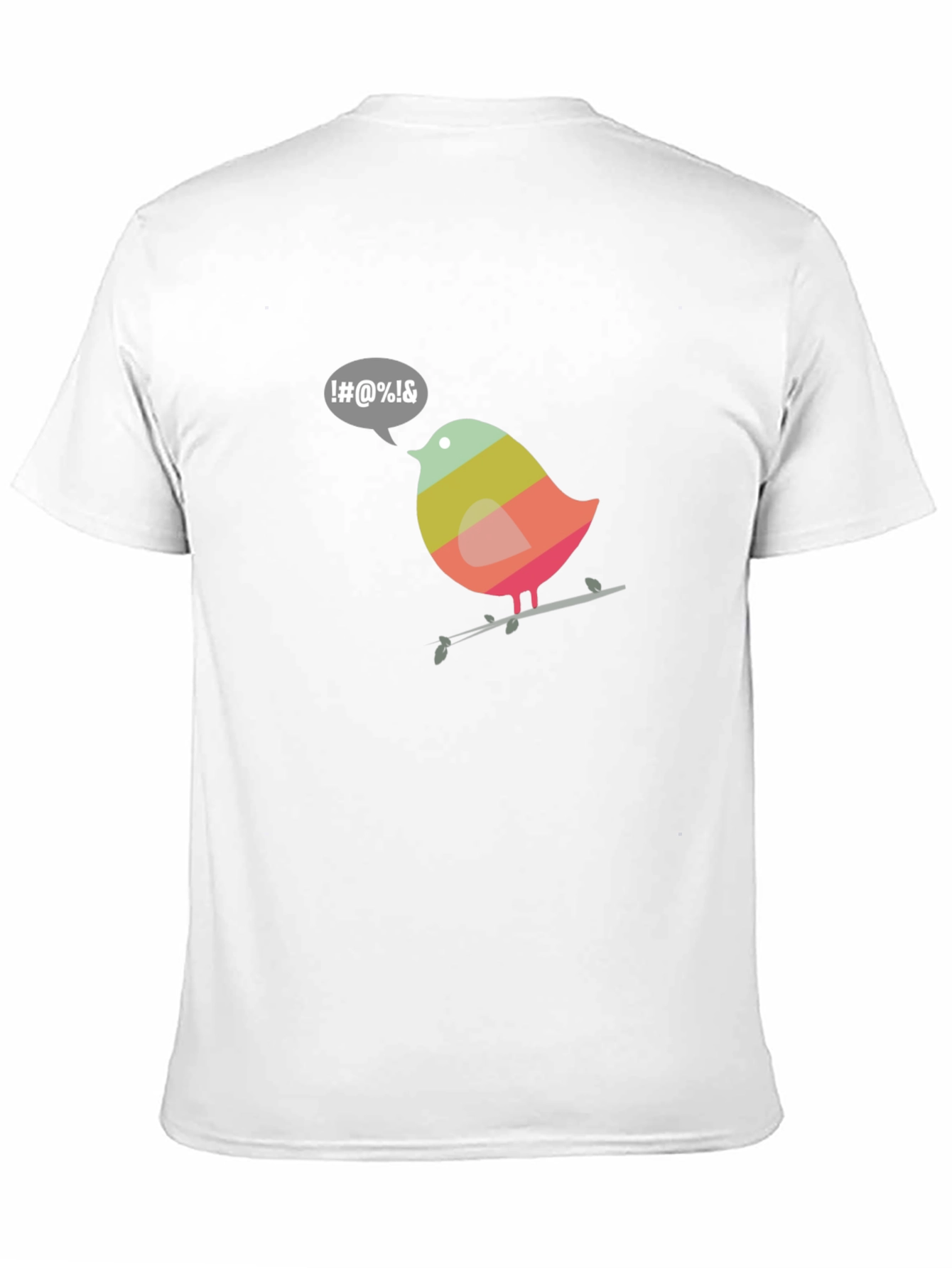 Black Bird Graphic Black T-Shirt view 11