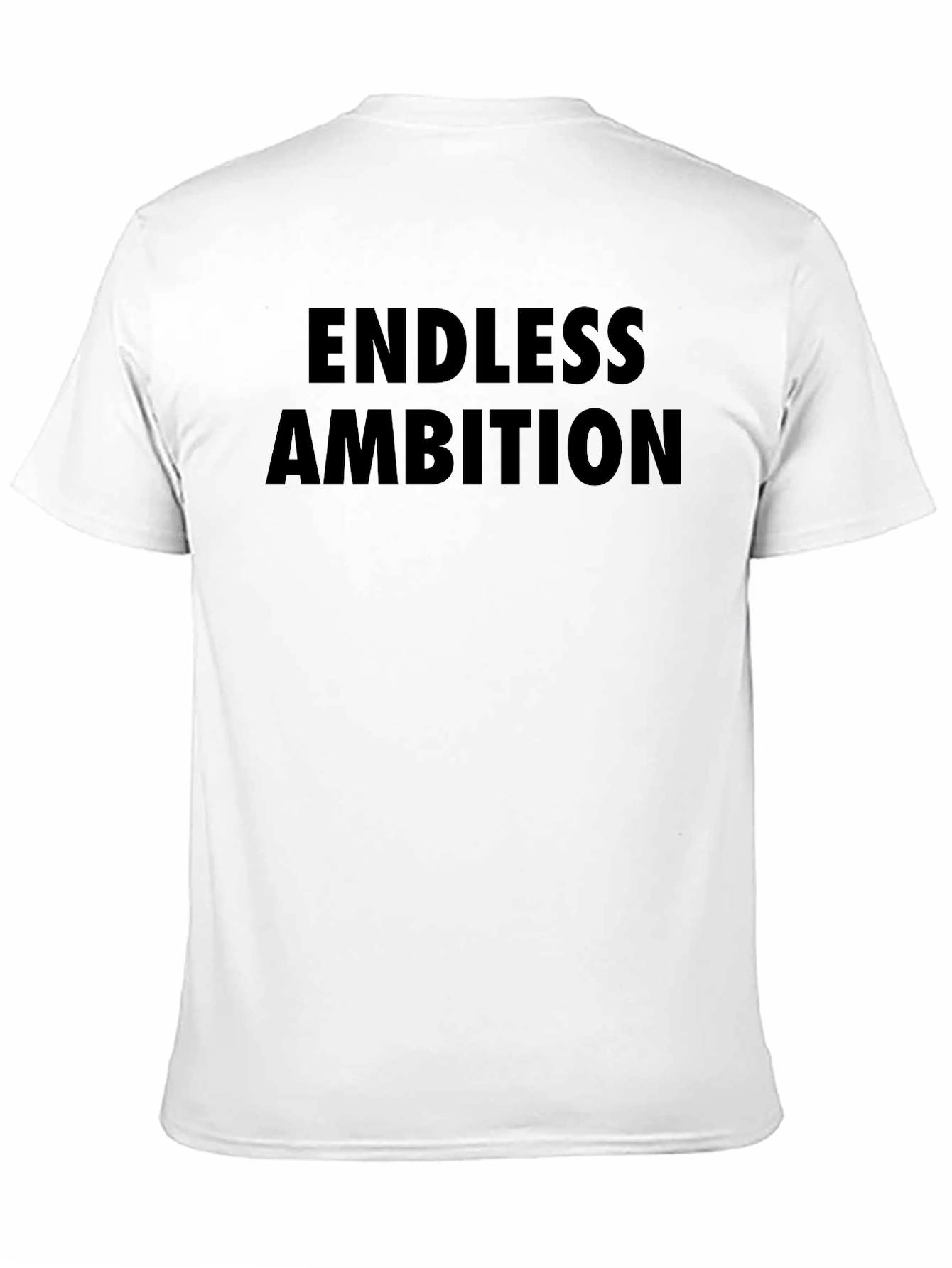 Black Endless Ambition Black Graphic Tee view 11