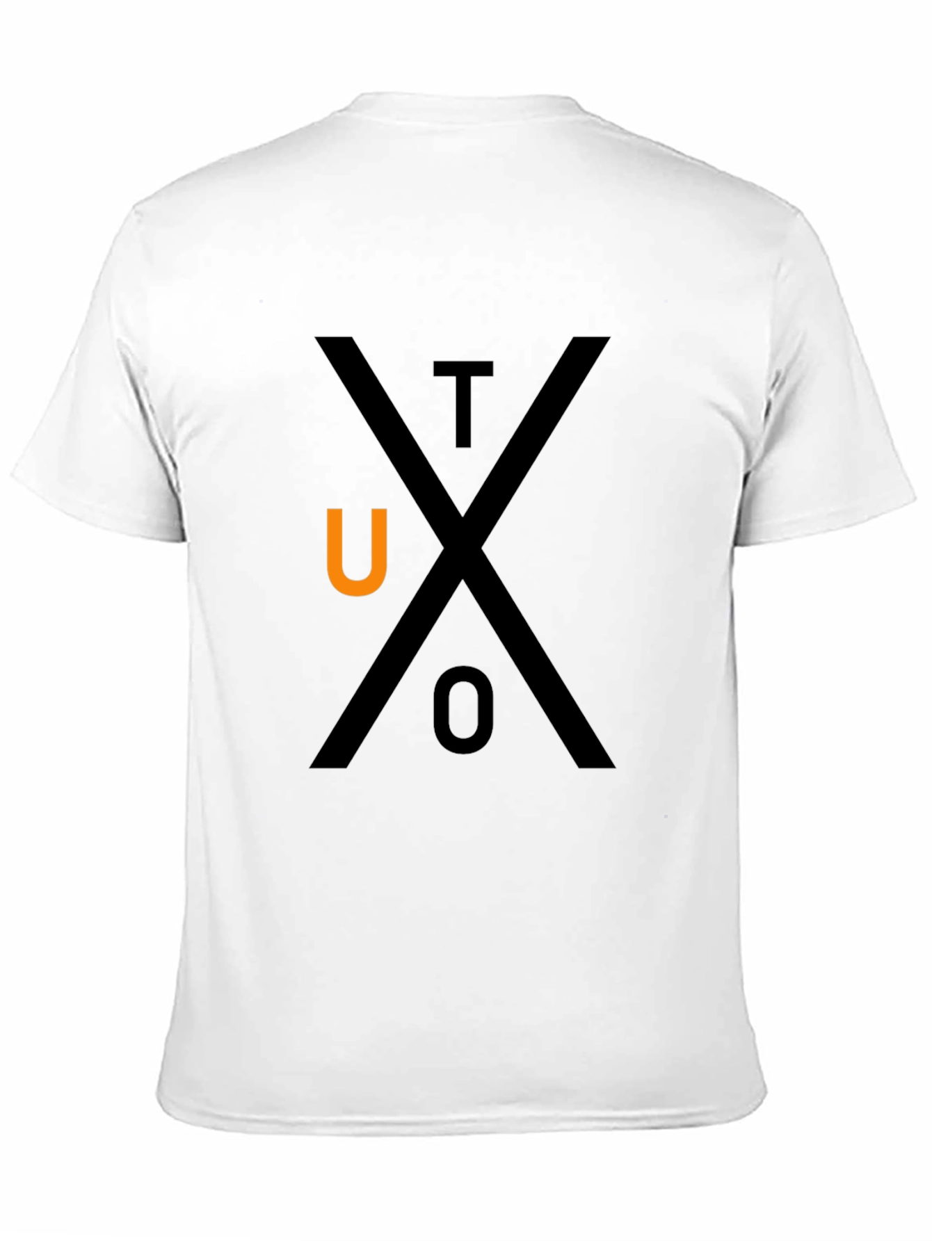 Black TUXO Graphic T-Shirt - Black Cotton Tee view 11