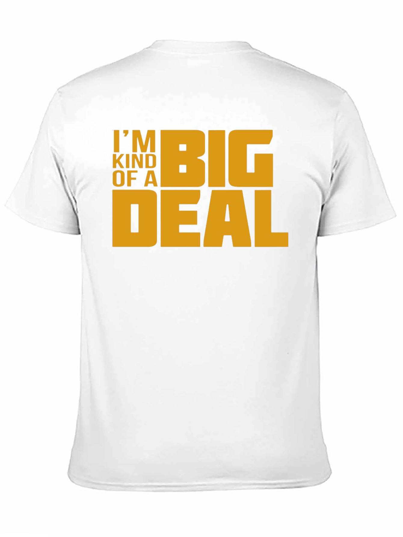 Black I'm Kind of A Big Deal T-Shirt - Black view 11