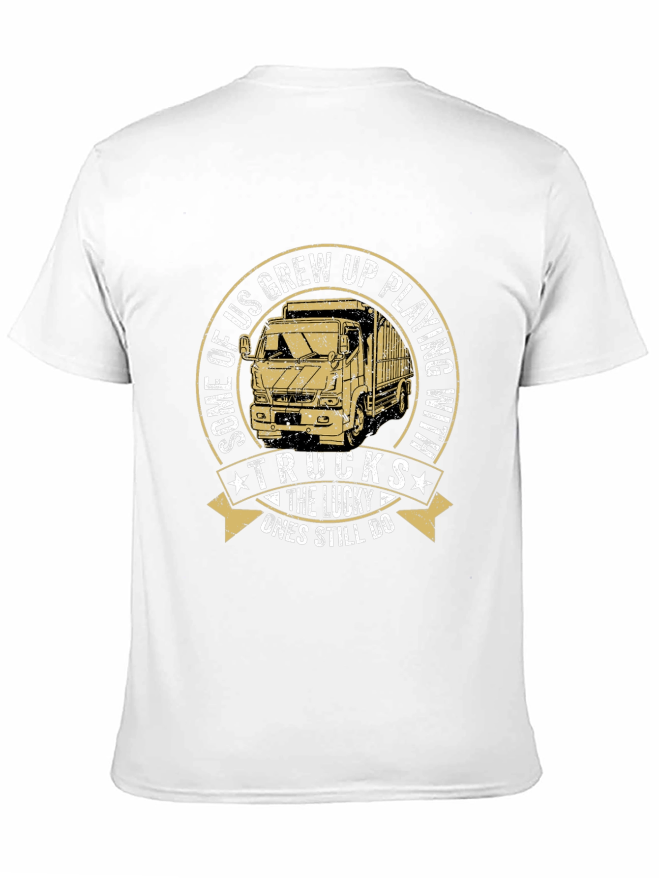 Black Trucks Graphic T-Shirt - The Lucky Ones Still Do view 11