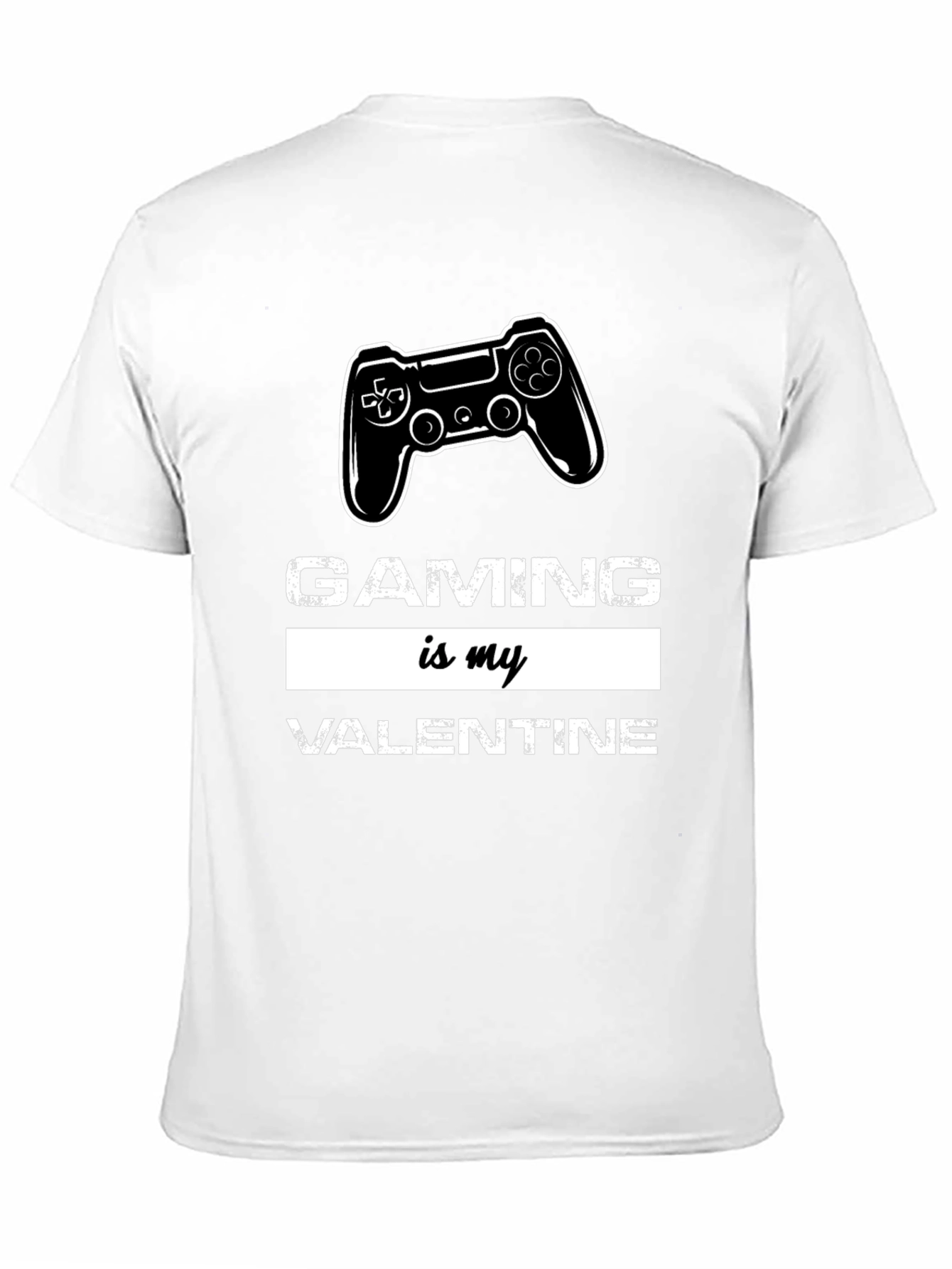 Black Gaming Is My Valentine Graphic Tee view 11