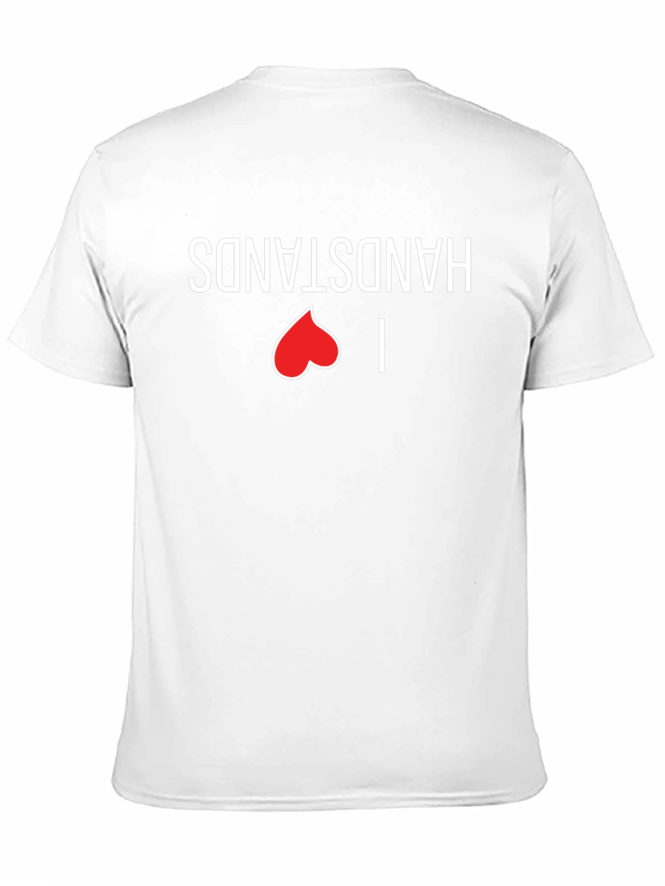 Black I Love Handstands Black T-Shirt view 11