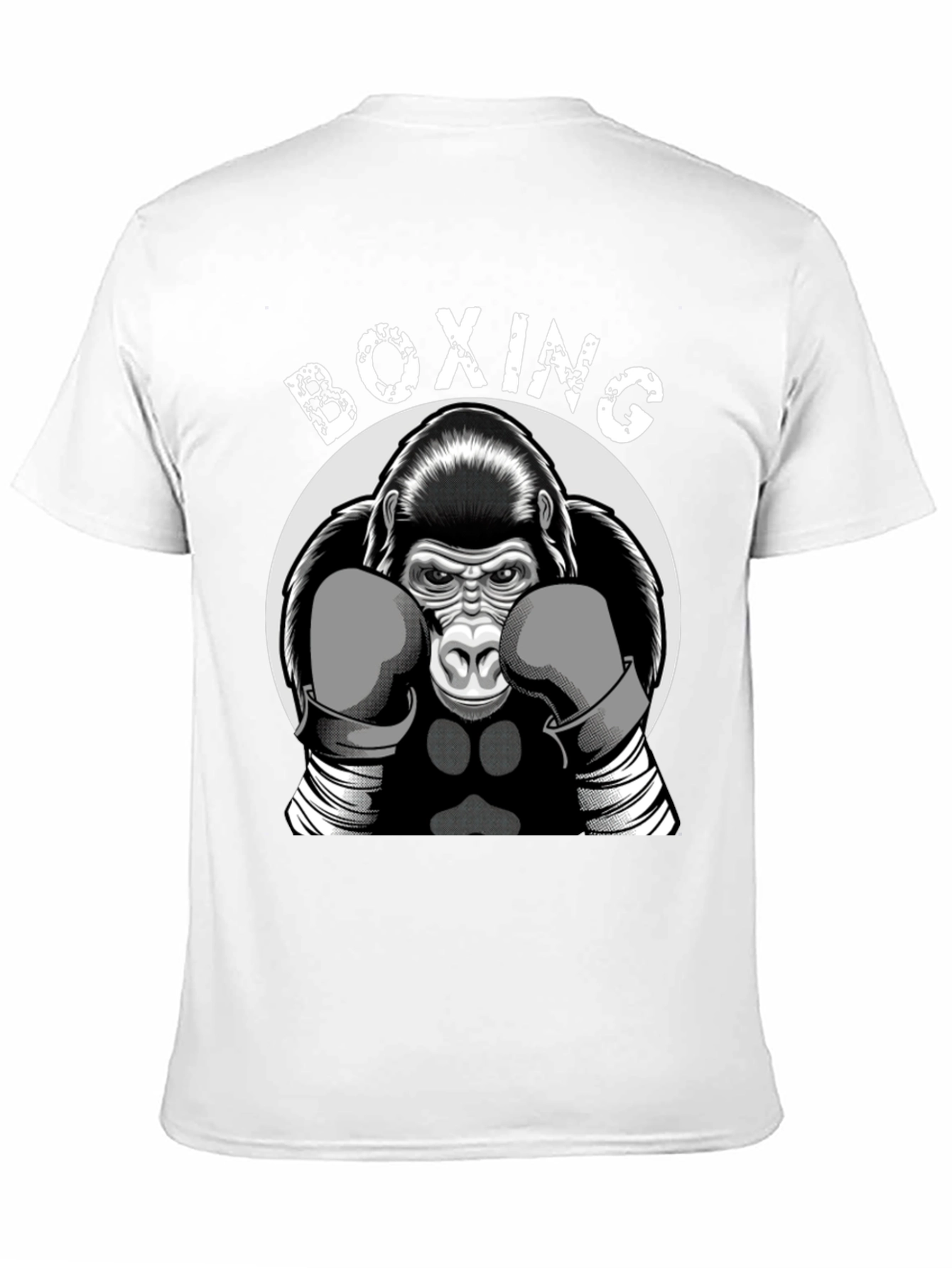 Black Boxing Gorilla Graphic Tee view 11