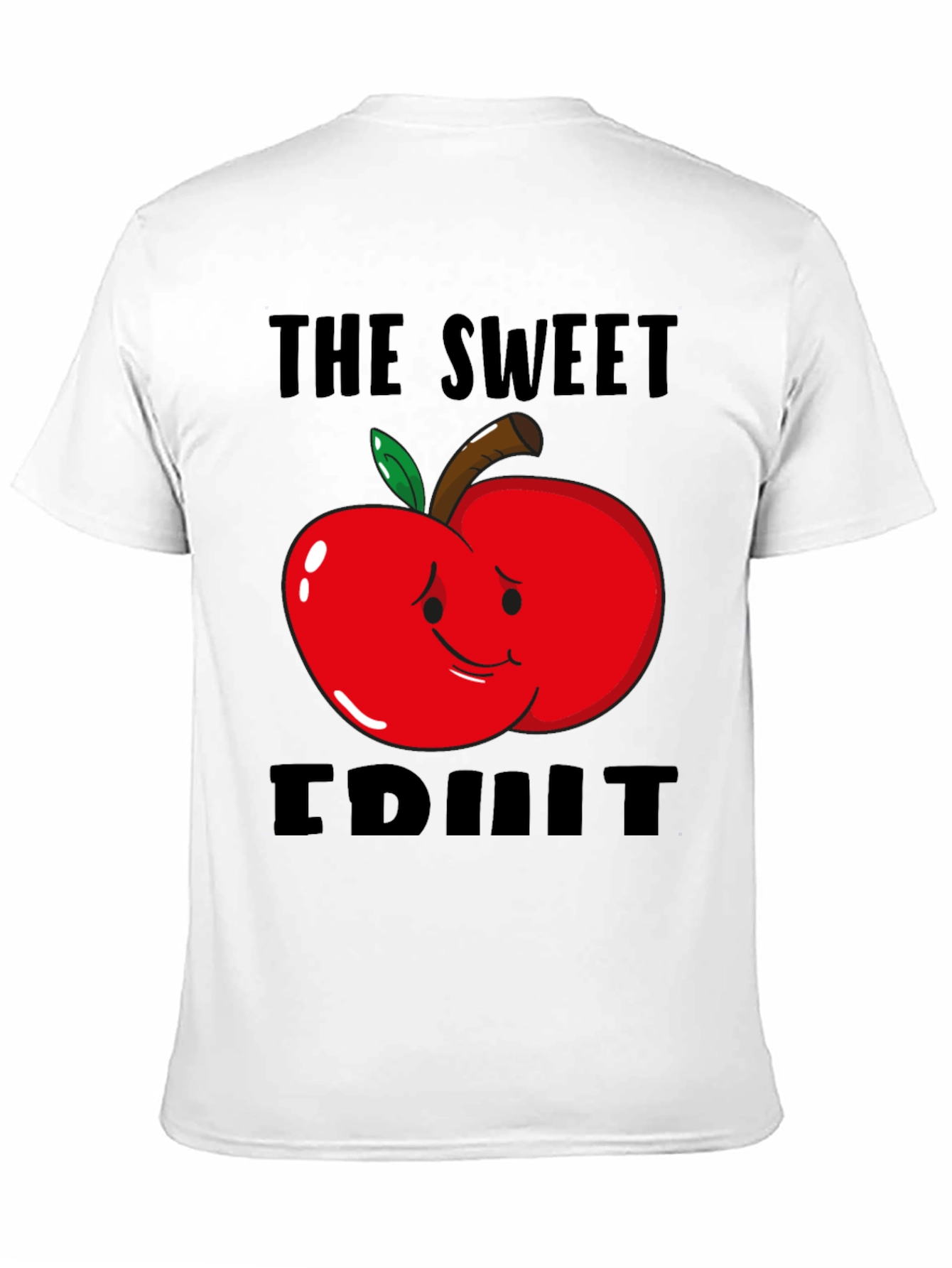 Black The Sweet Fruit Graphic T-Shirt - Black view 11