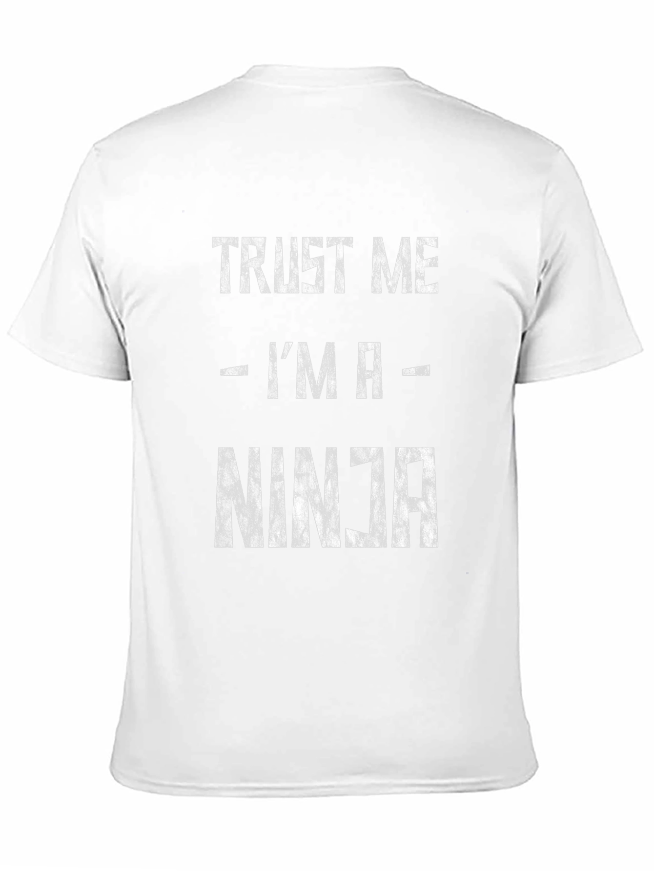 Black Trust Me I'm a Ninja T-Shirt, Funny Graphic Tee view 11