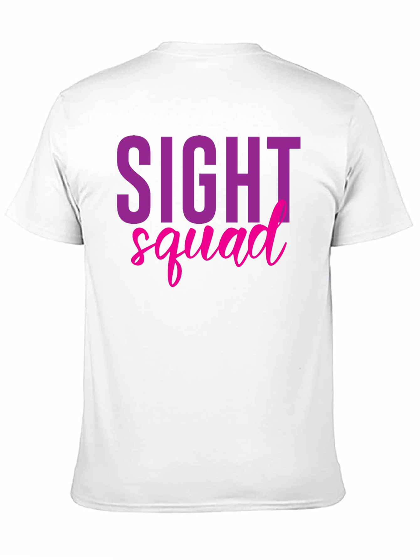 Black Sight Squad T-Shirt, Funny Eye Doctor Optometrist Tee view 11