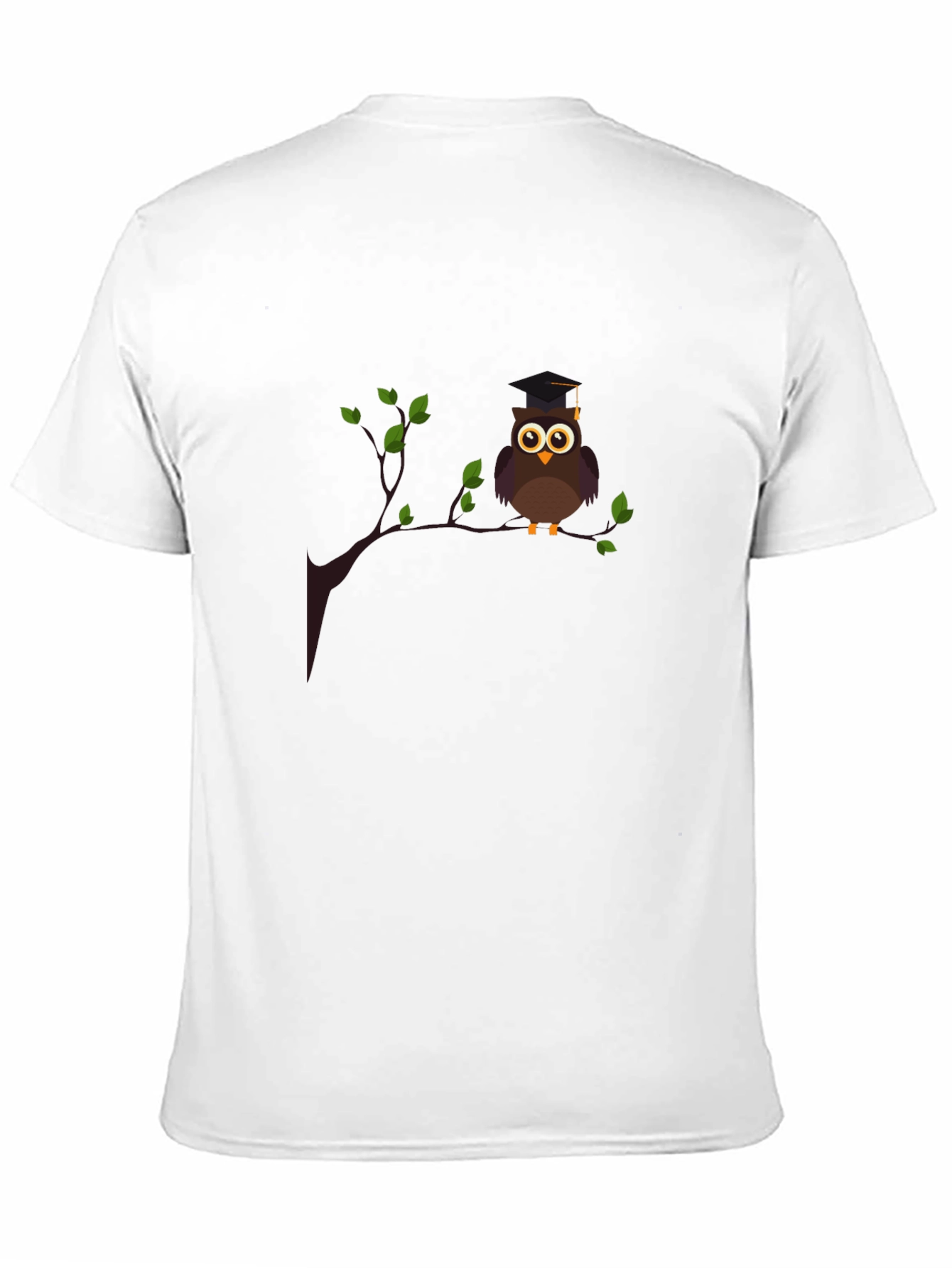 Black Owl Graduate T-Shirt view 11