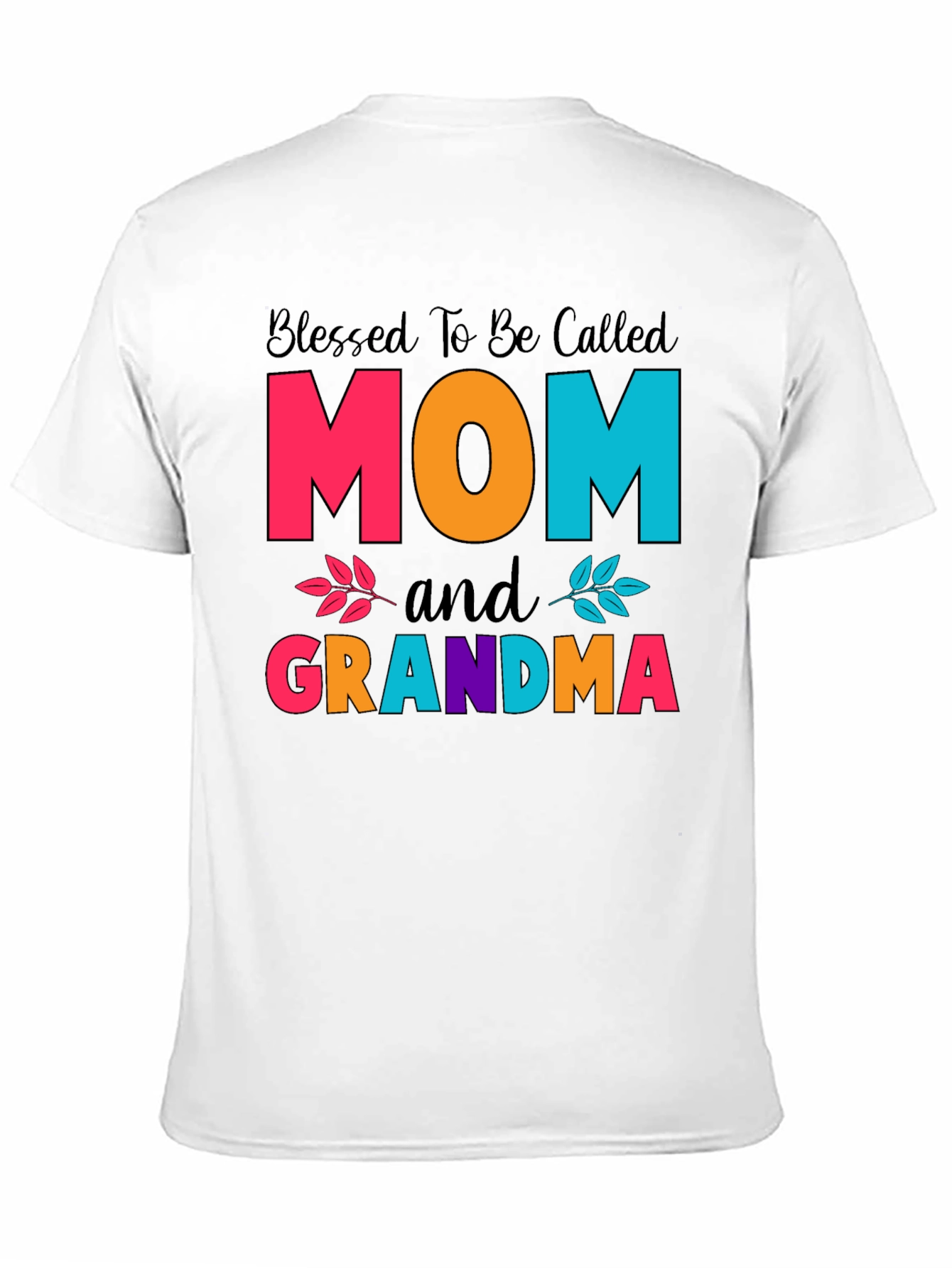 Blessed Mom and Grandma T-Shirt - 11