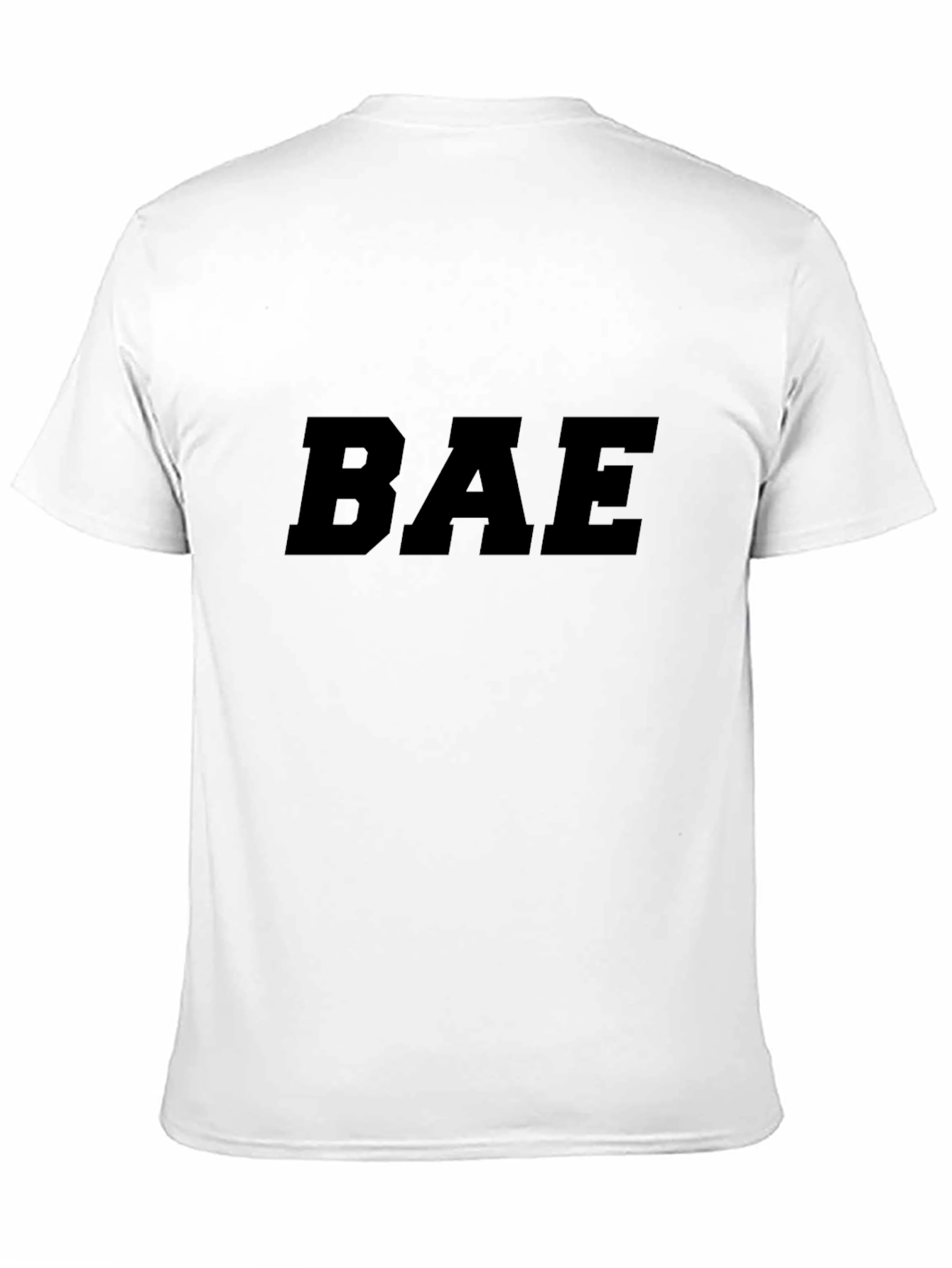 Black BAE Black Graphic Tee - Unisex Casual Top view 11