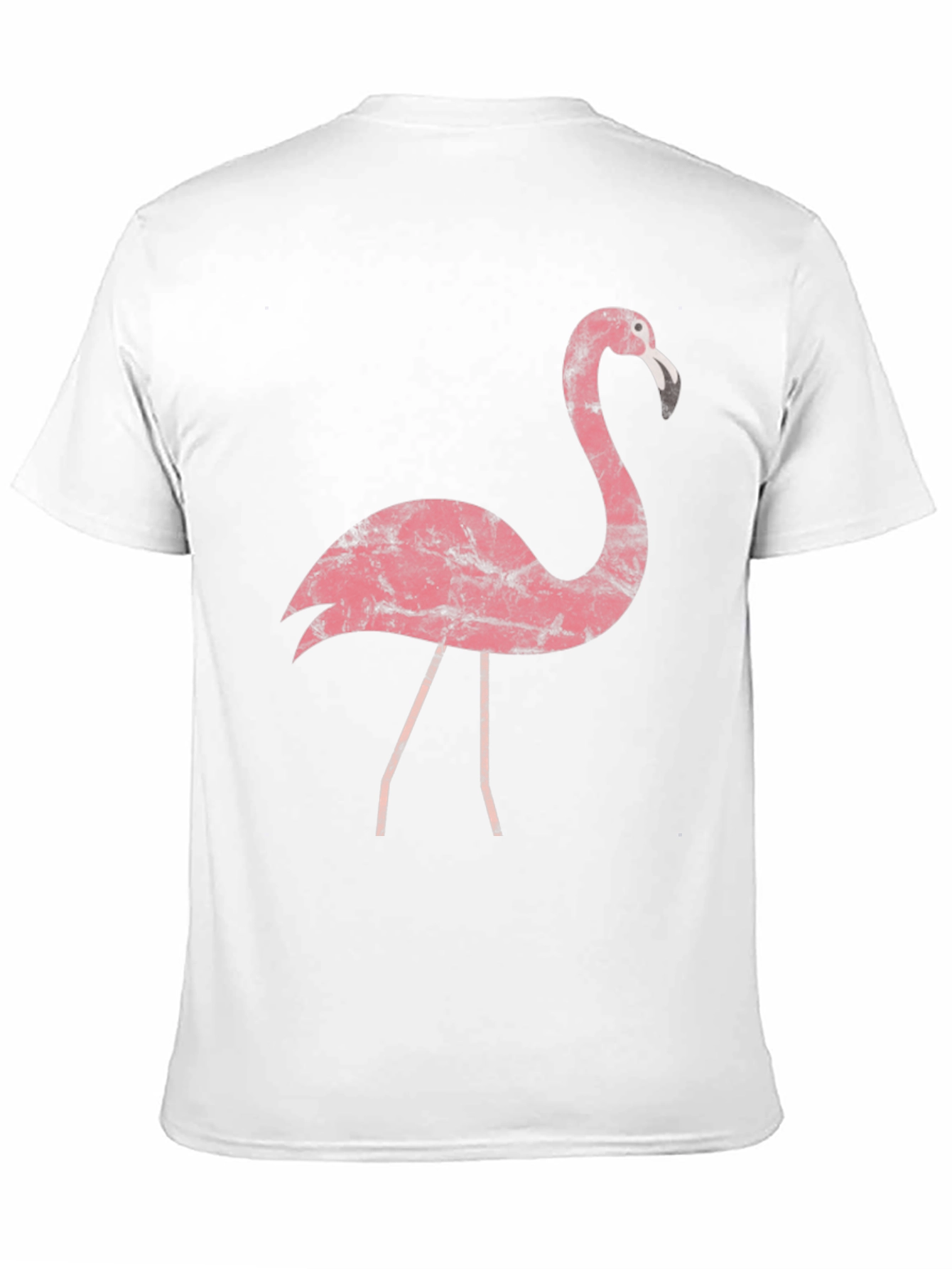 Black Pink Flamingo Graphic Tee - Trendy Casual Top view 11