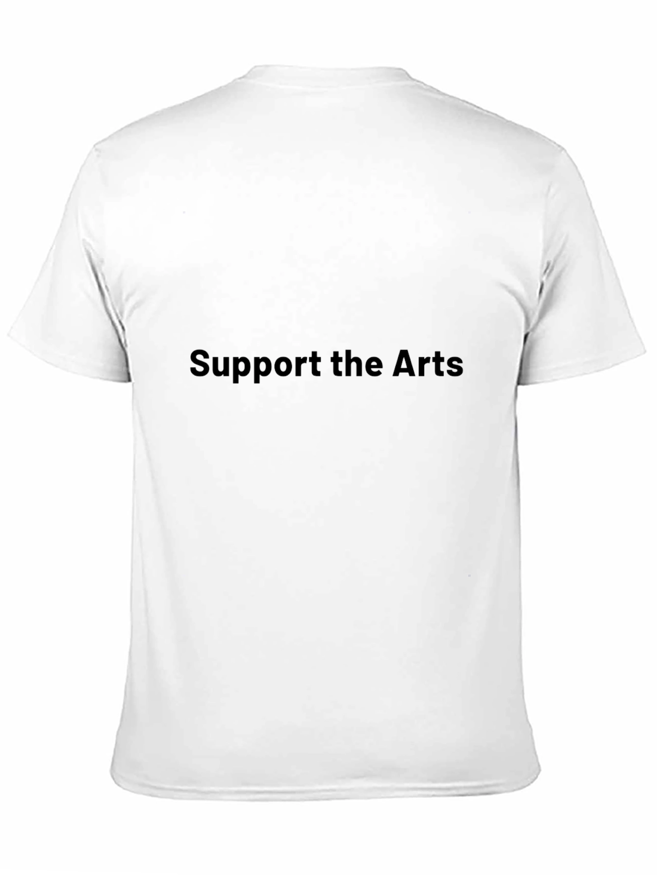 Black Support the Arts Black T-Shirt view 11