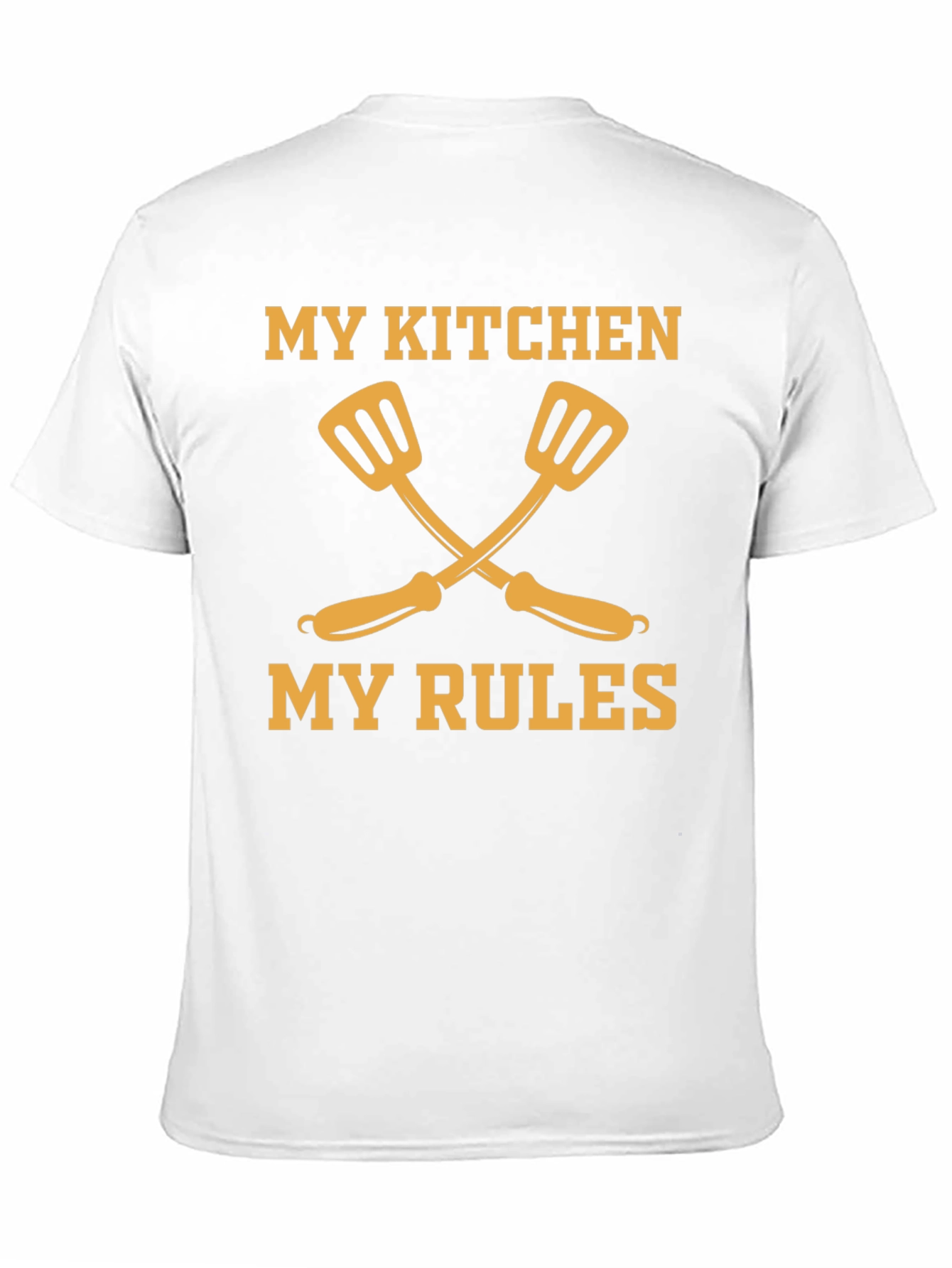 Black My Kitchen My Rules T-Shirt Funny Chef Cook BBQ Shirt view 11