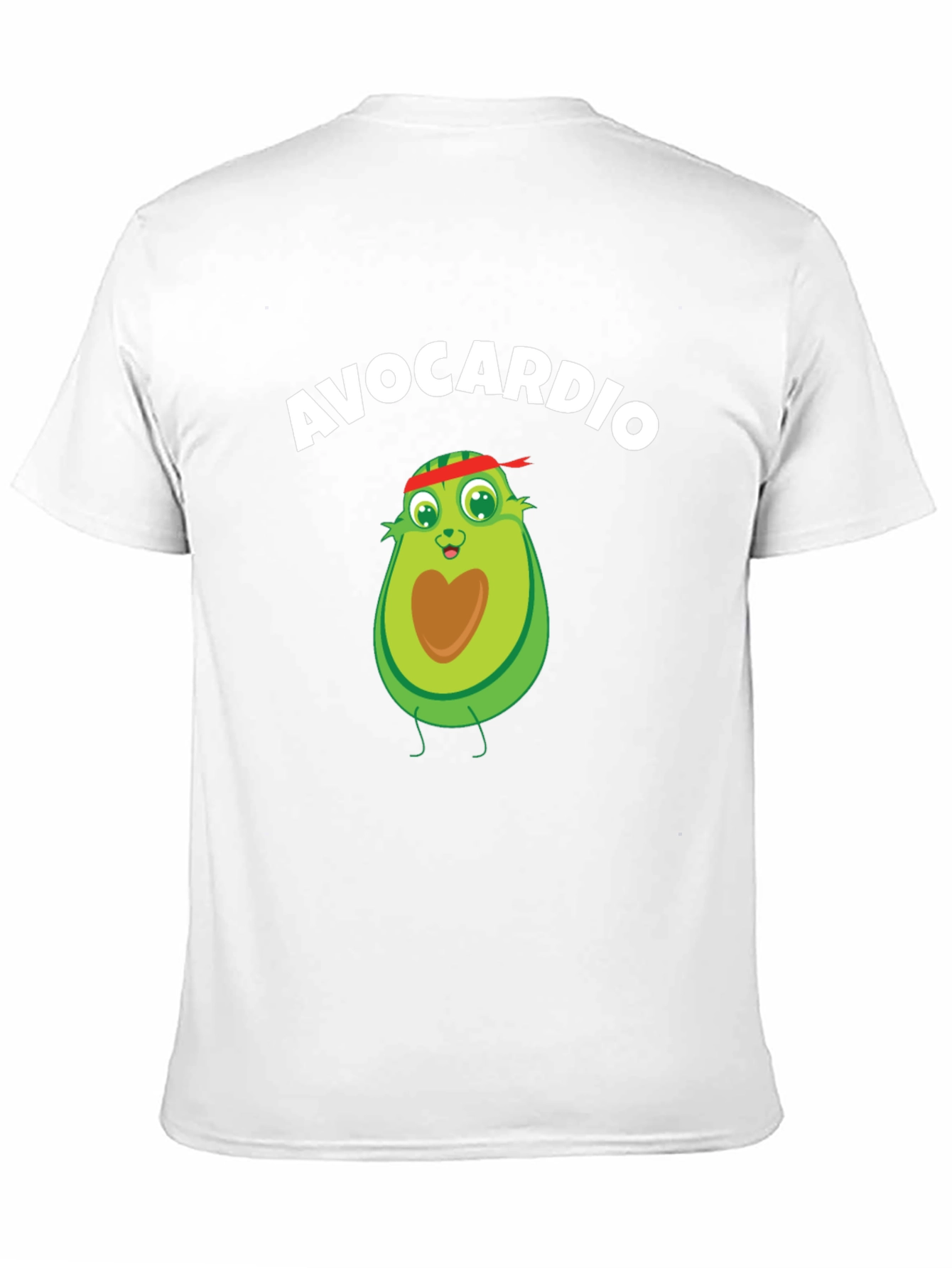 Black Avocardio Workout T-Shirt - Funny Avocado Gym Tee view 11