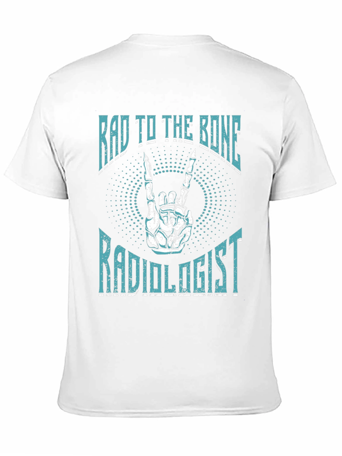 Black Rad To The Bone Radiologist Graphic T-Shirt view 11