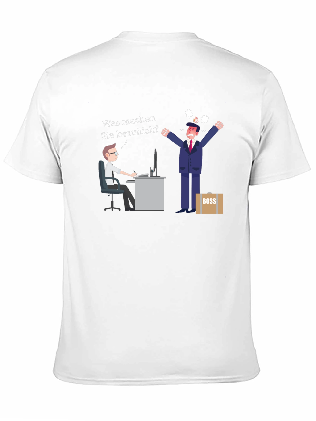 Black Funny Job T-Shirt - Was machen Sie beruflich? view 11