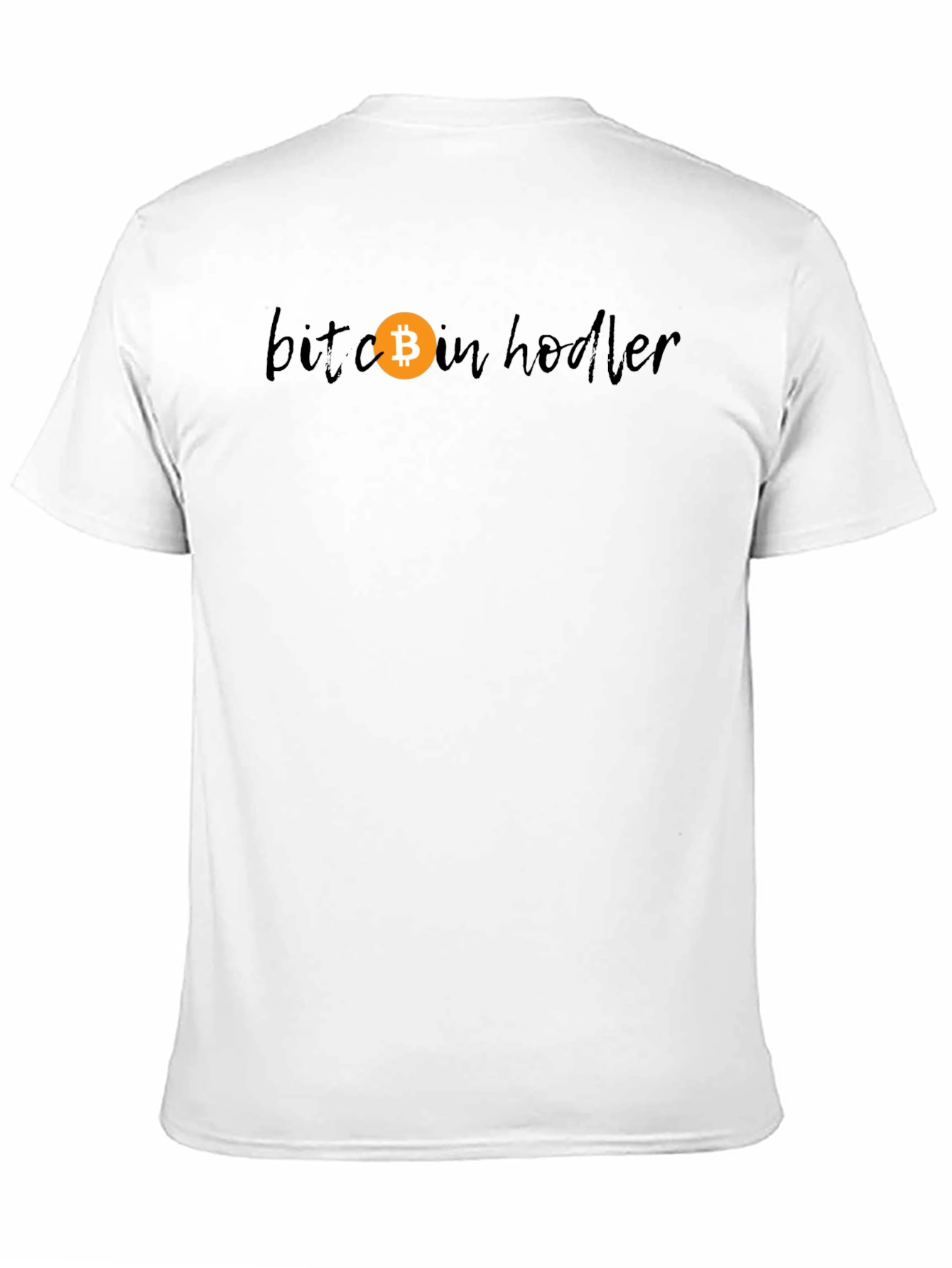 Black Bitcoin HODLer Black T-Shirt Crypto Design view 11
