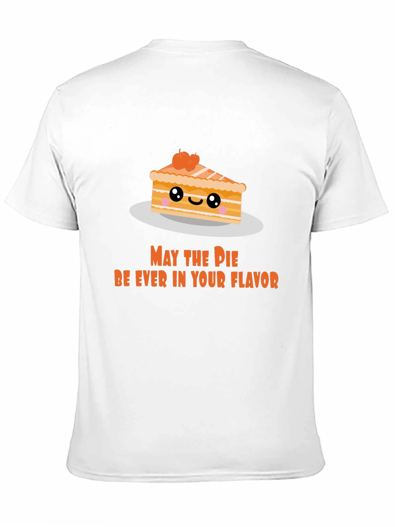 Black Funny Pie T-Shirt - May the Pie Be Ever in Your Flavor view 11