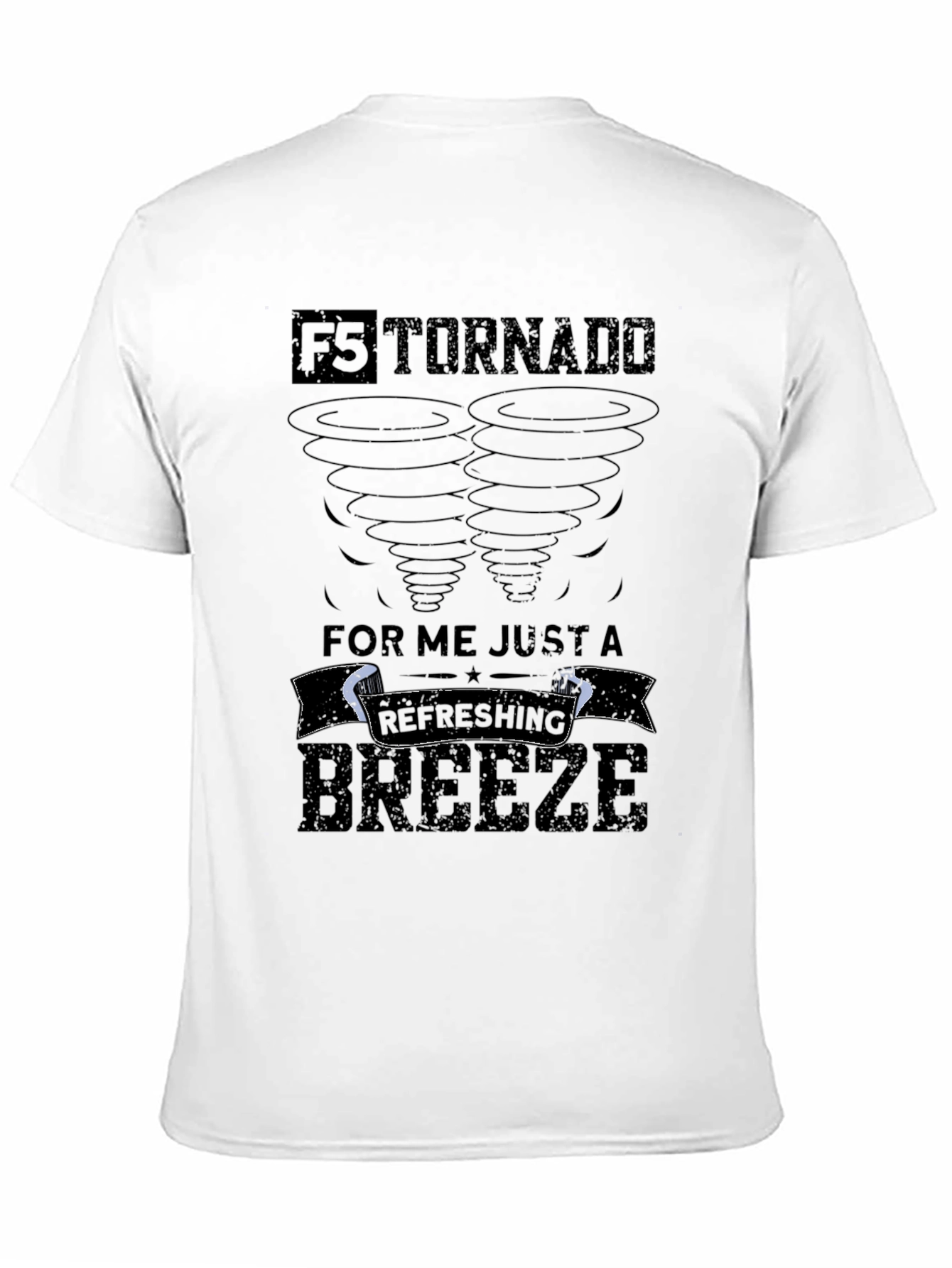 Black F5 Tornado Refreshing Breeze Graphic Tee view 11