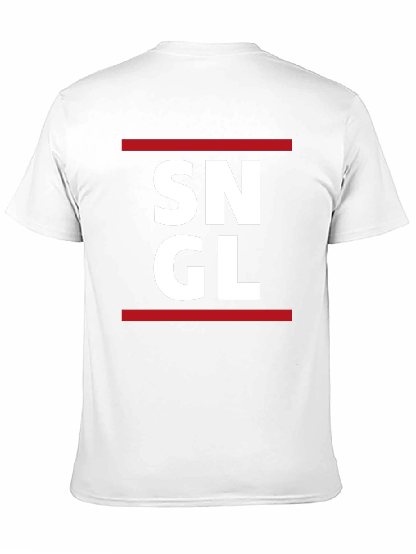 Black SNGL Black Graphic Tee view 11