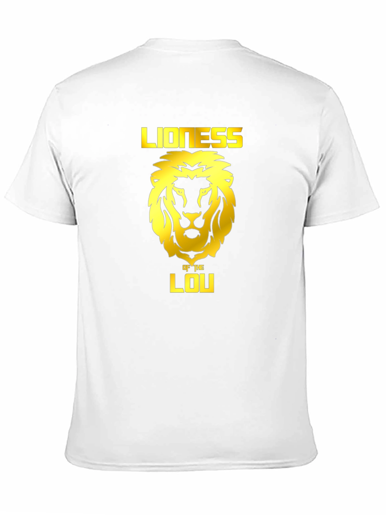 Black Lioness of the Lou Black T-Shirt - Graphic Tee view 11