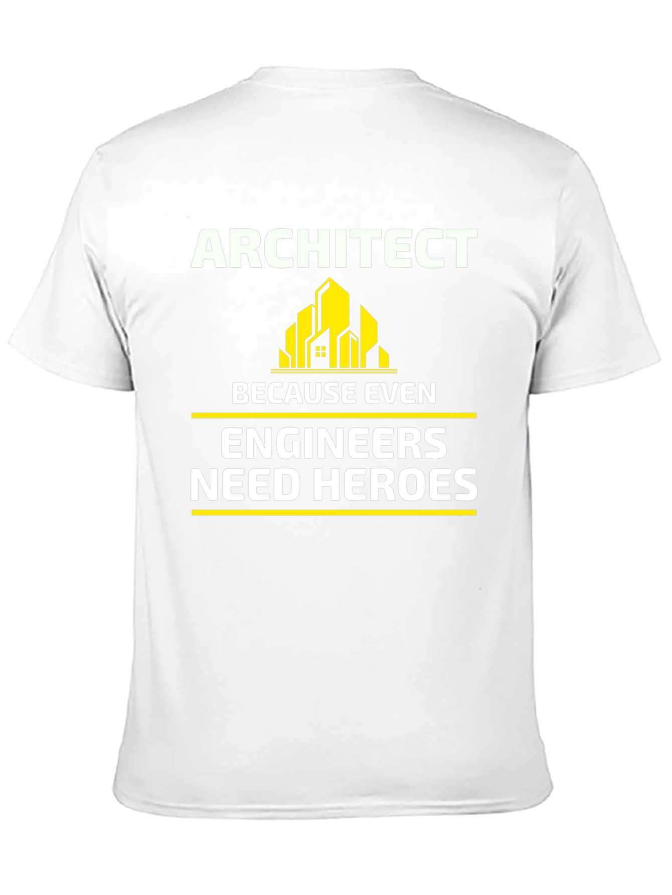 Black Architect Hero T-Shirt - Engineer Appreciation view 11